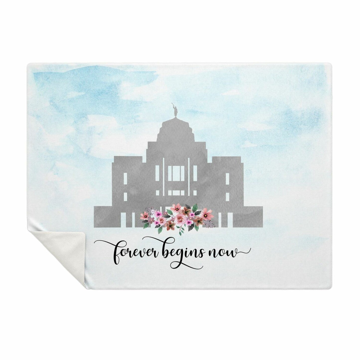MERIDIAN Horizontal Forever Begins Now Blanket