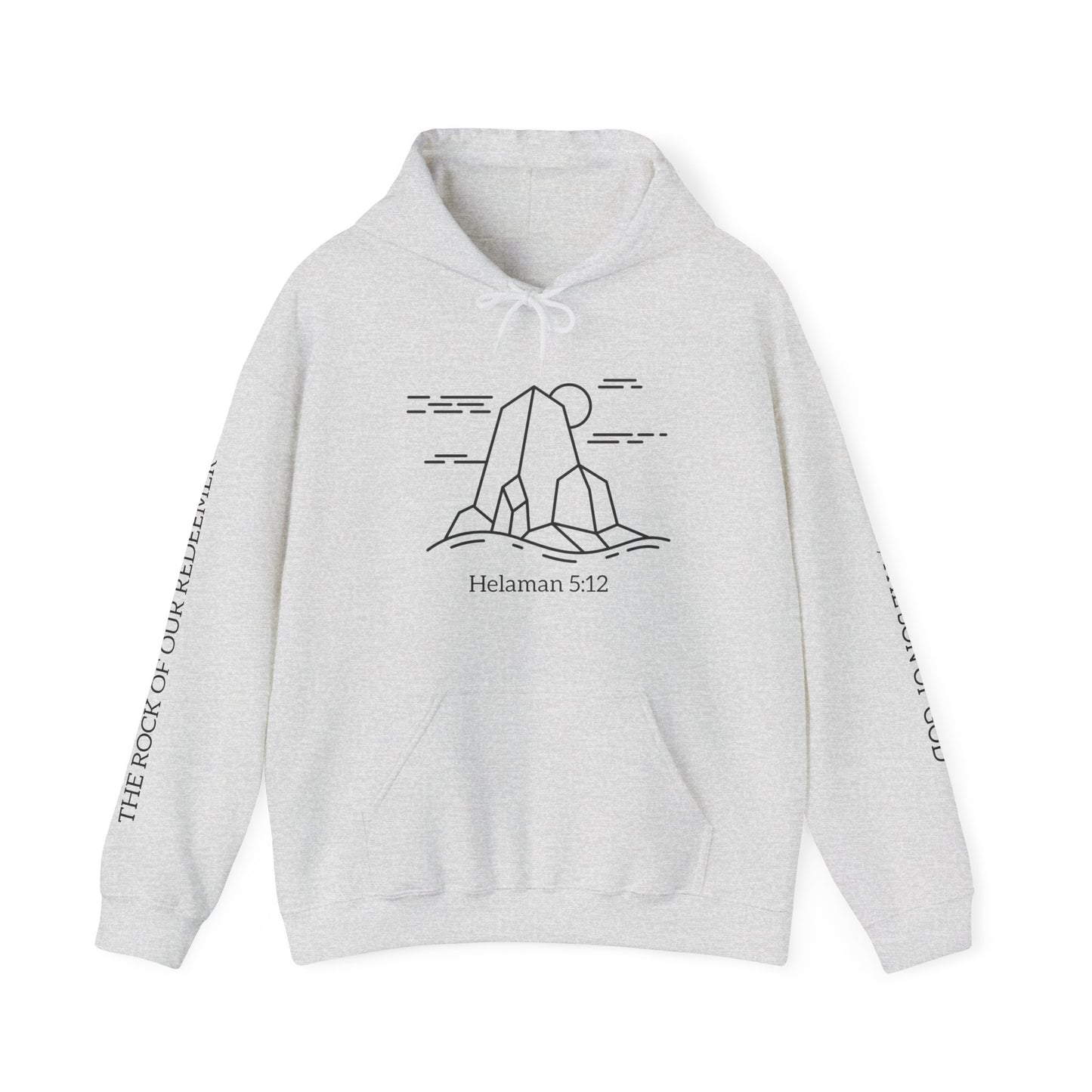 Rock of Our Redeemer Sleeve Printed Hoodie