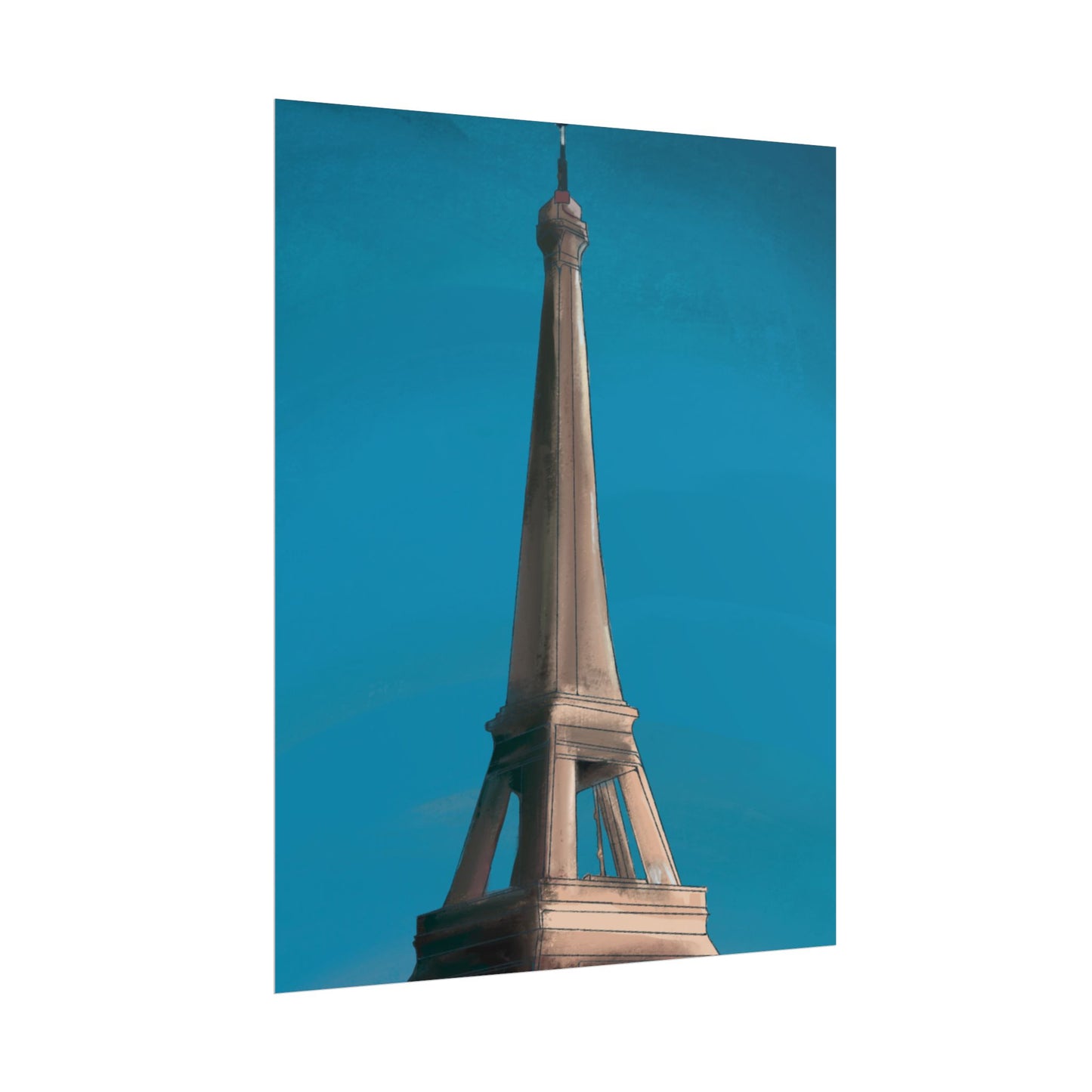 France Rolled Poster
