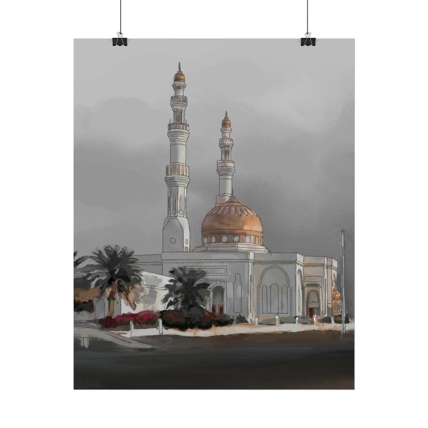 Oman Rolled Poster