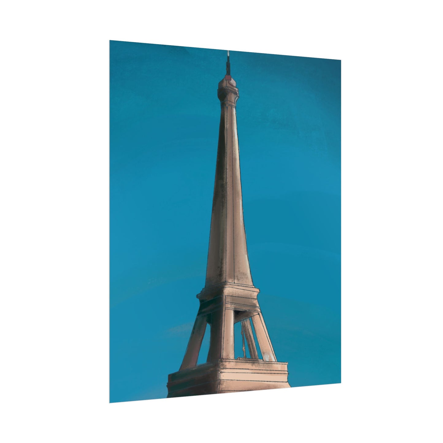 France Rolled Poster