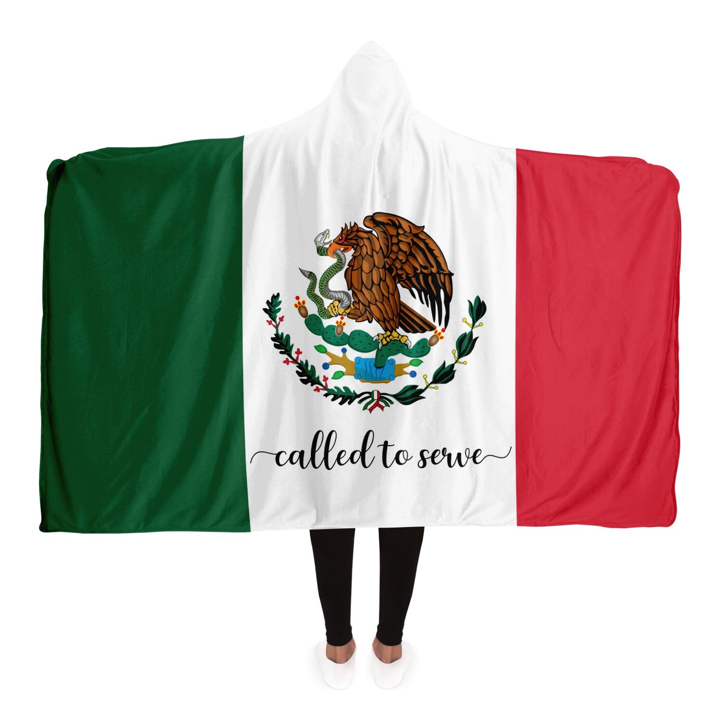 MEXICO CALLED TO SERVE Hooded Blanket