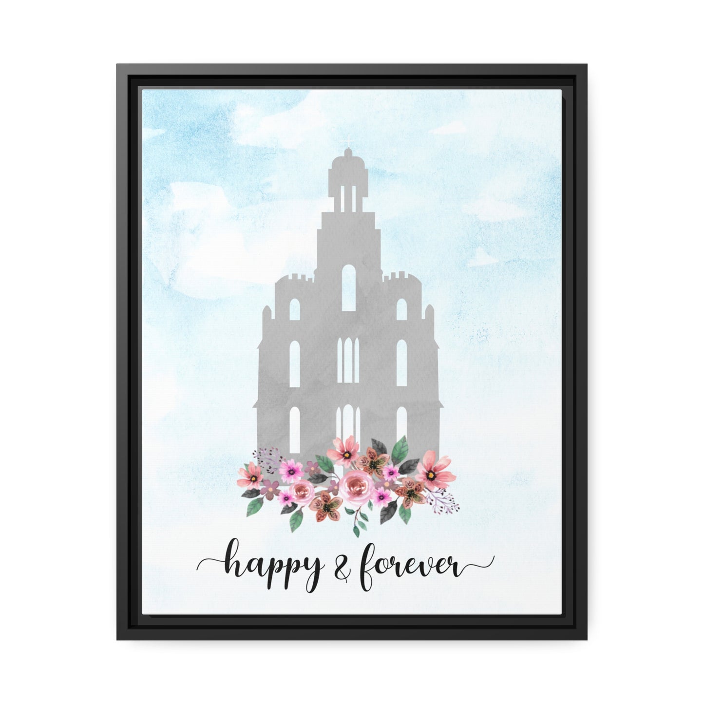 LOGAN Temple Happy & Forever Wall Art