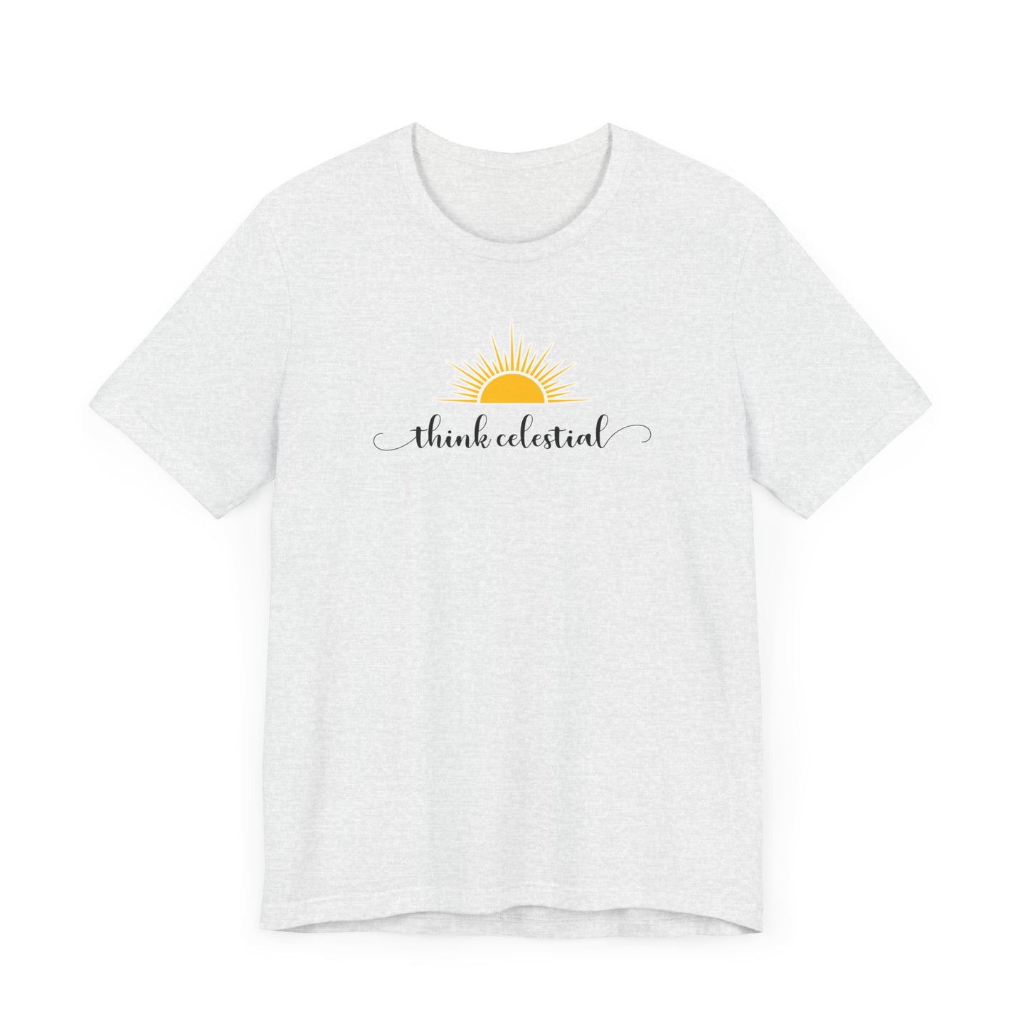 THINK CELESTIAL Unisex Jersey Short Sleeve Tee