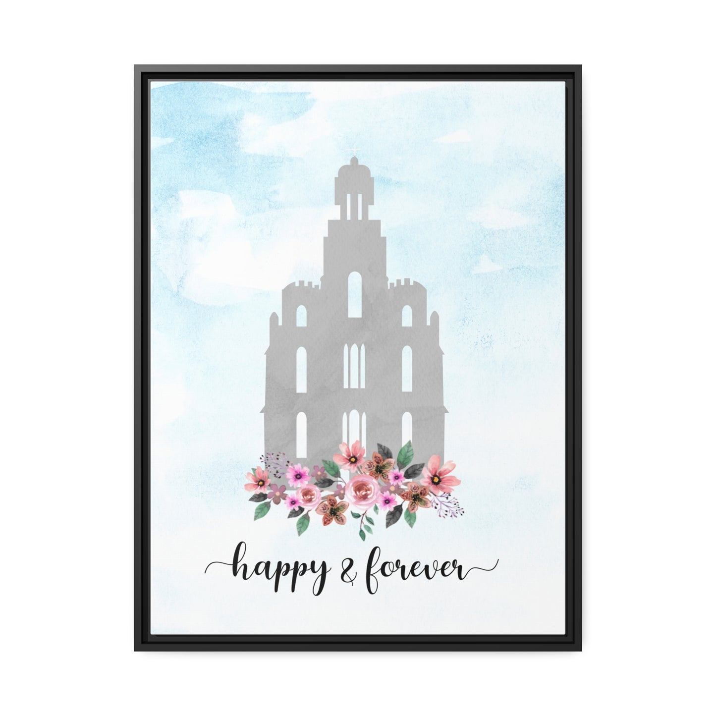 LOGAN Temple Happy & Forever Wall Art