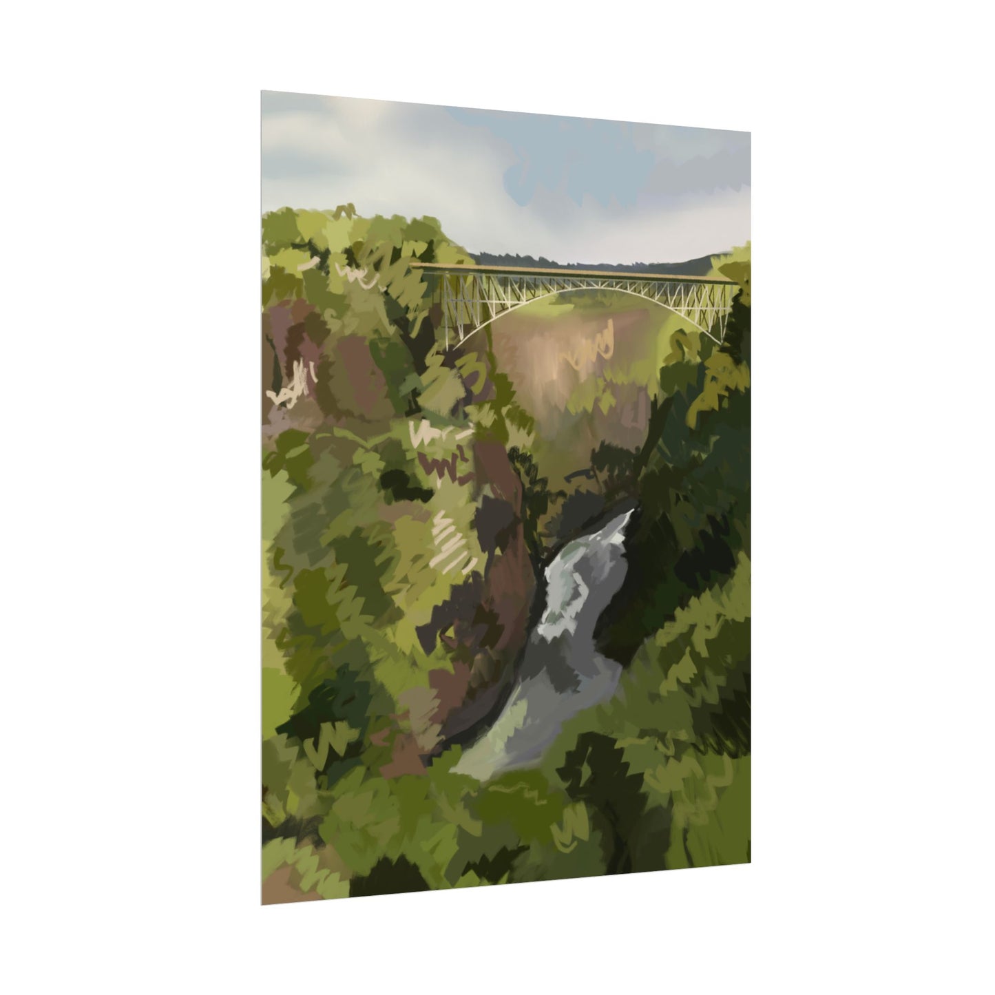 Zimbabwe Rolled Poster