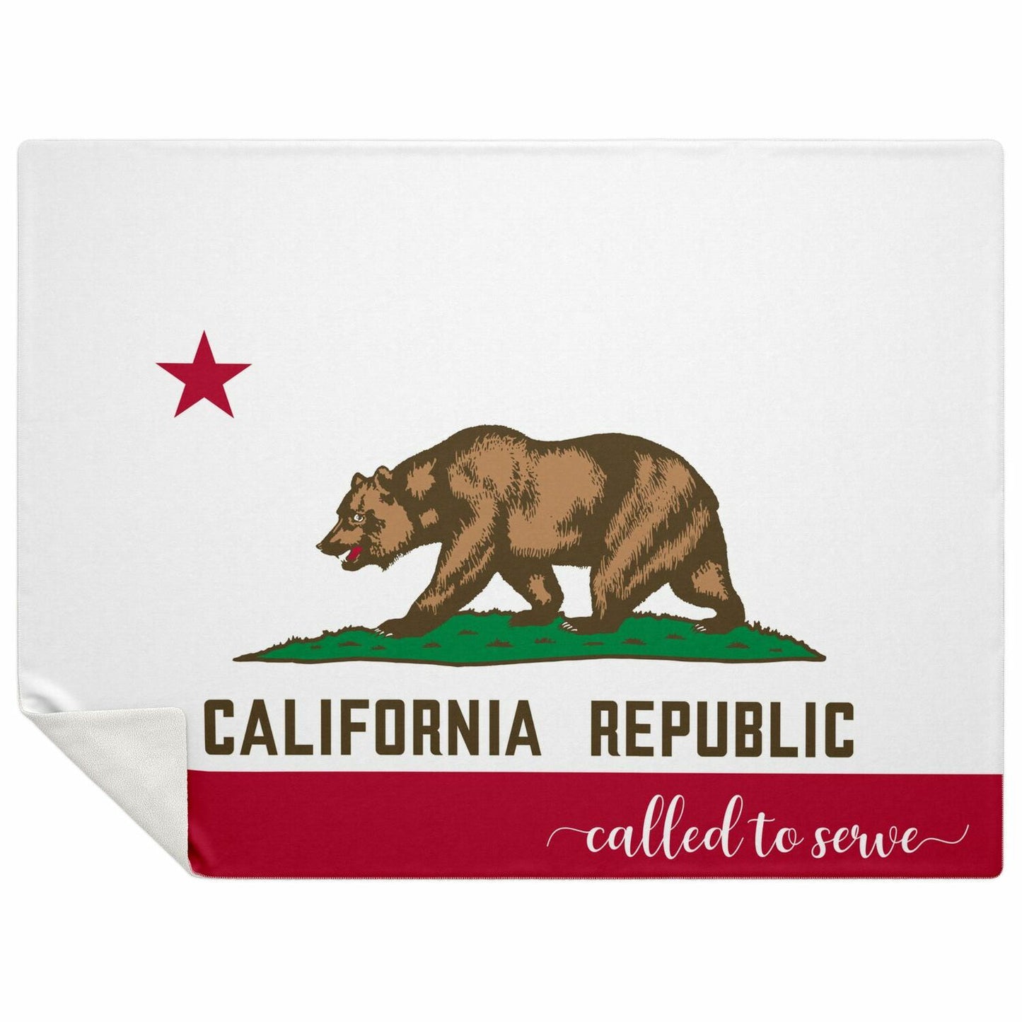 CALIFORNIA Called to Serve Blanket