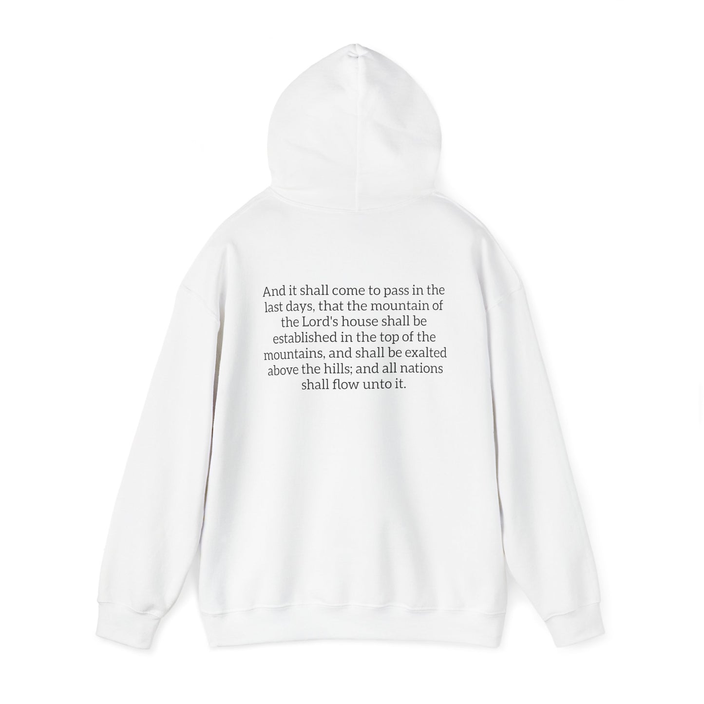 Mountain of the Lord's House Hoodie
