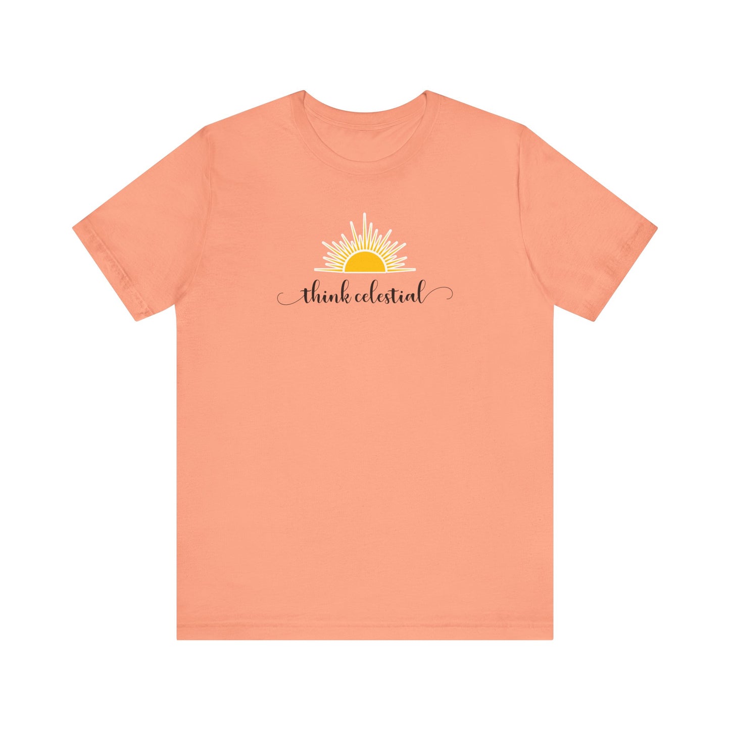 THINK CELESTIAL Unisex Jersey Short Sleeve Tee