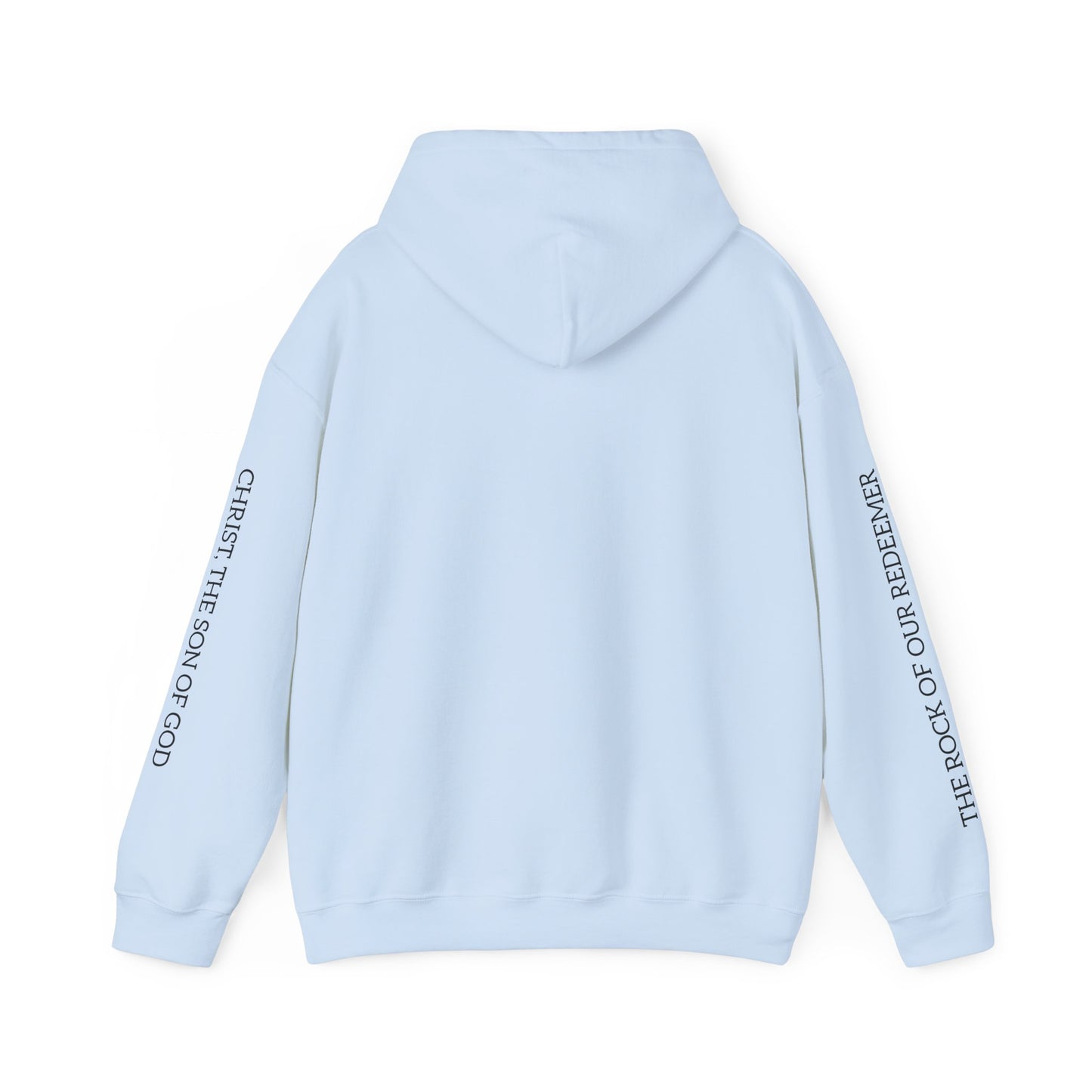 Rock of Our Redeemer Sleeve Printed Hoodie