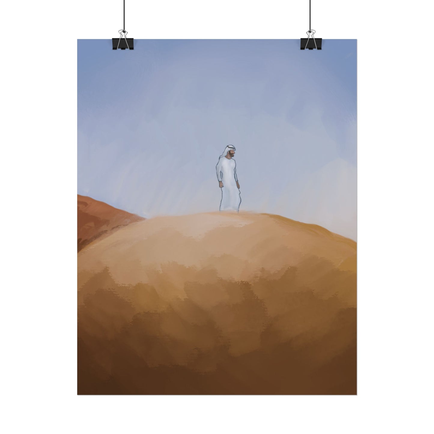Qatar Rolled Poster