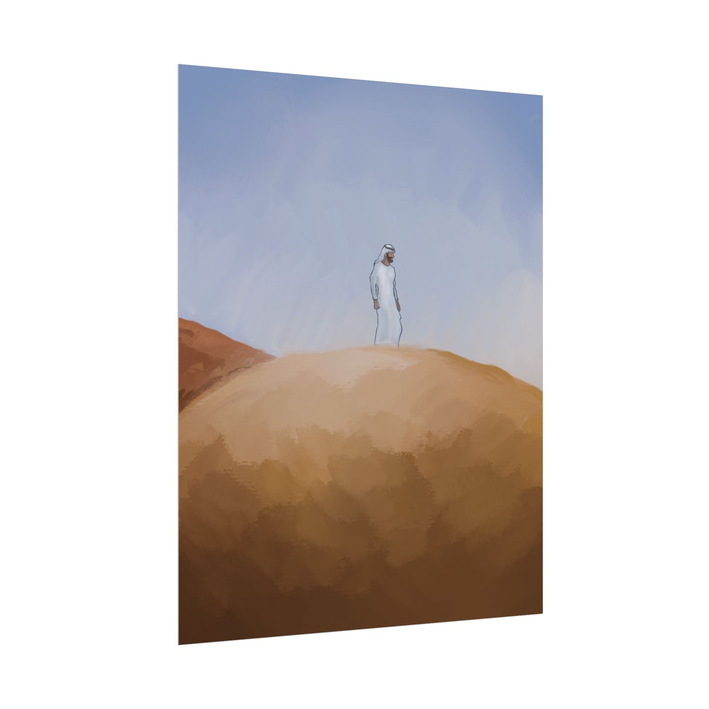 Qatar Rolled Poster