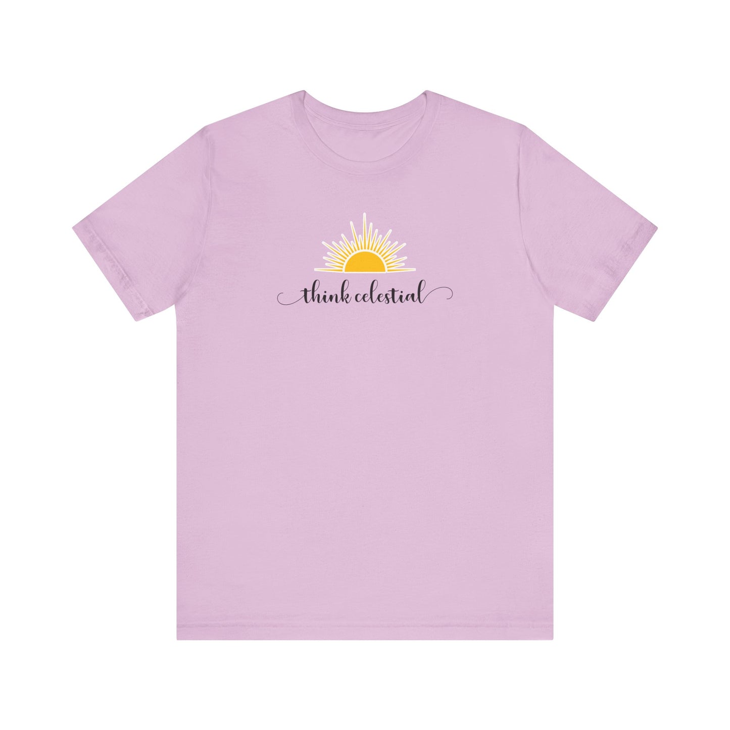 THINK CELESTIAL Unisex Jersey Short Sleeve Tee