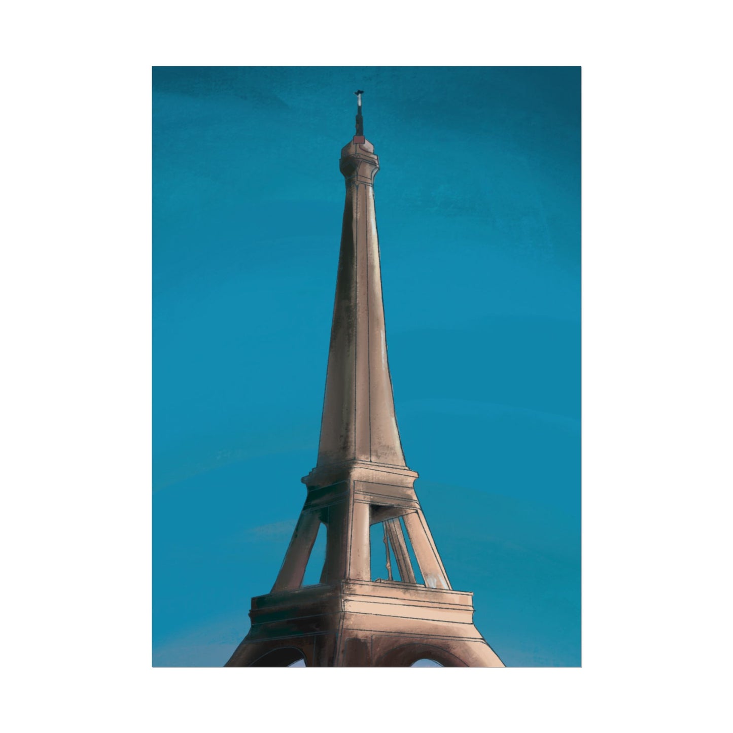 France Rolled Poster