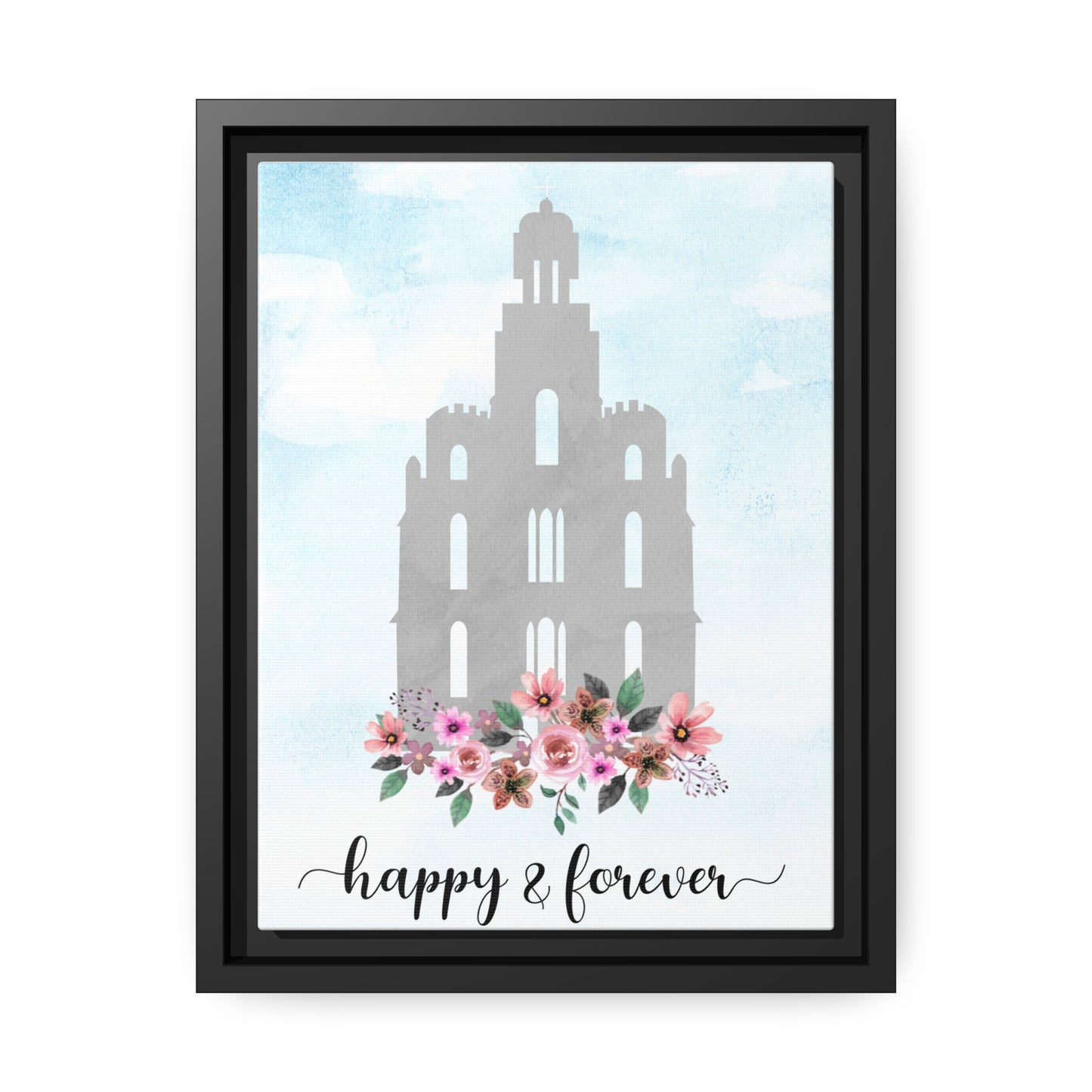 LOGAN Temple Happy & Forever Wall Art