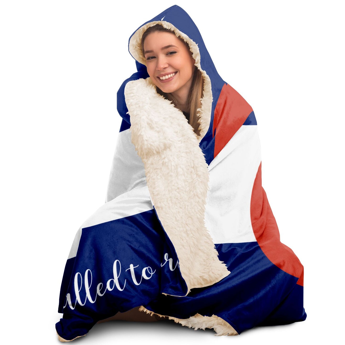 COLORADO Called to Serve Hooded Blanket
