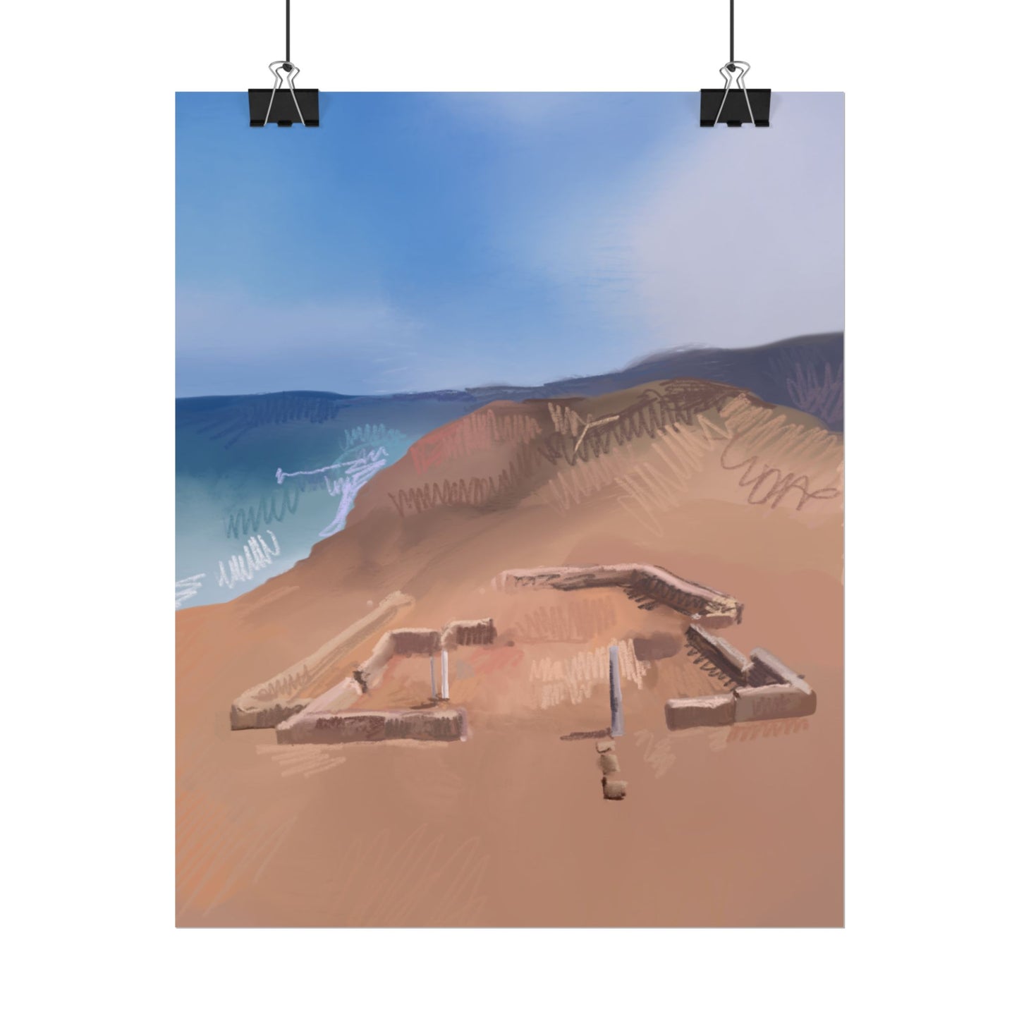 Libya Rolled Poster
