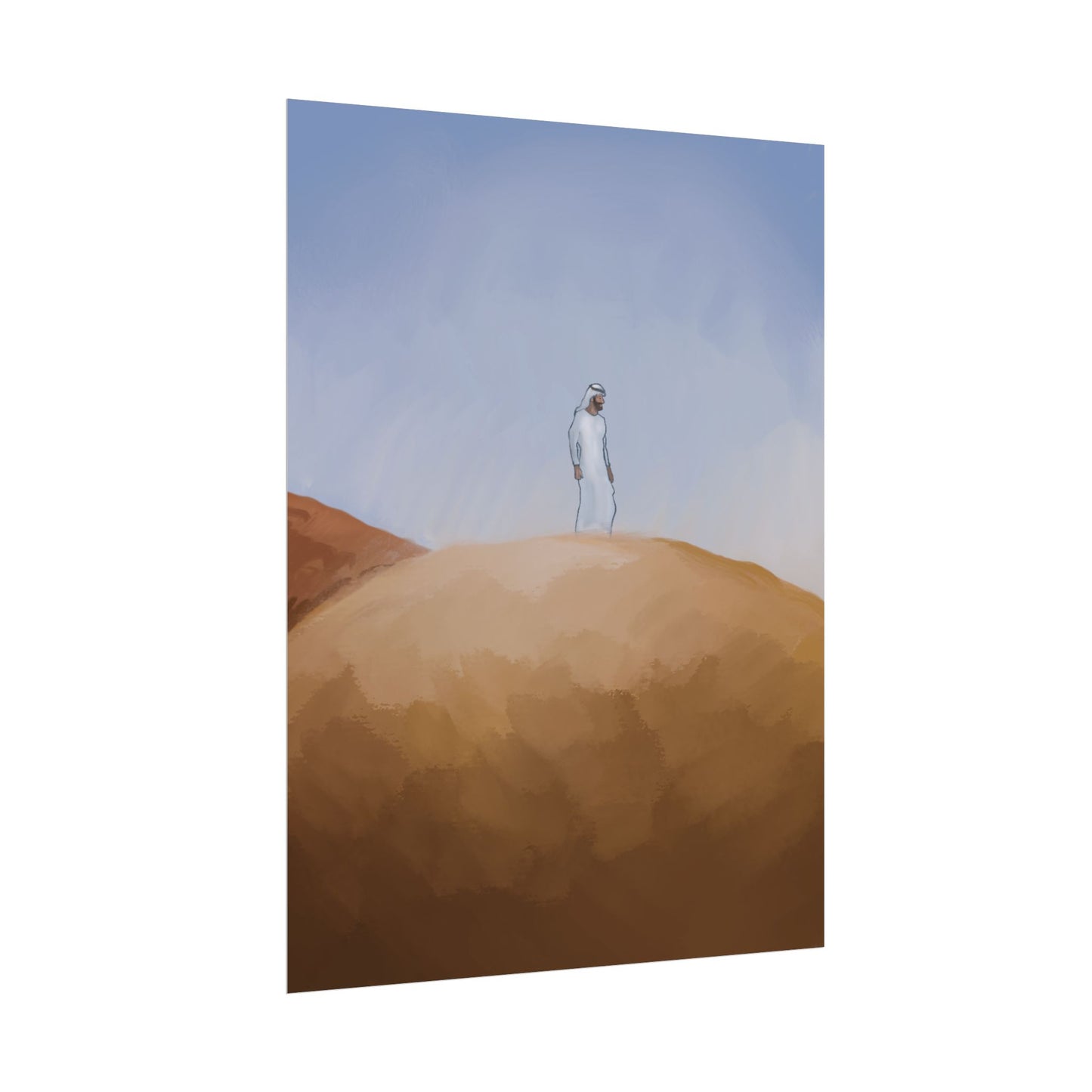 Qatar Rolled Poster