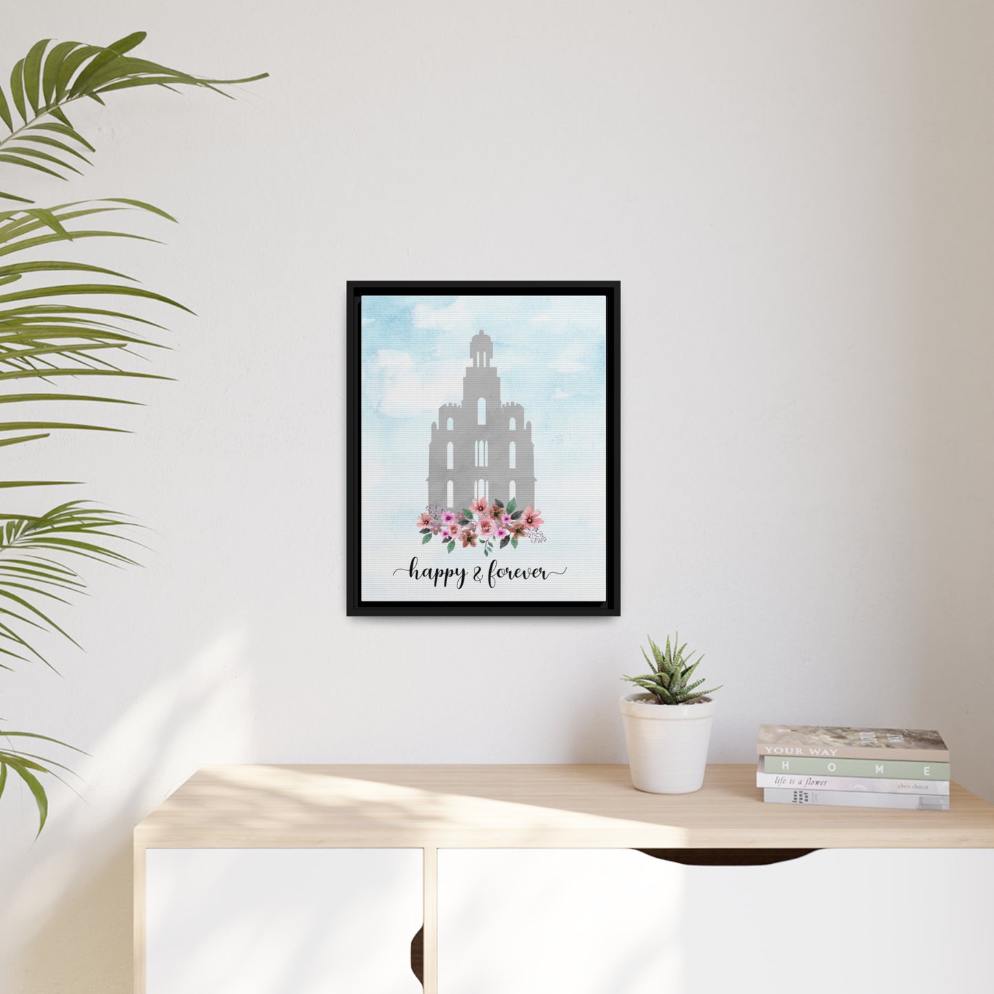 LOGAN Temple Happy & Forever Wall Art