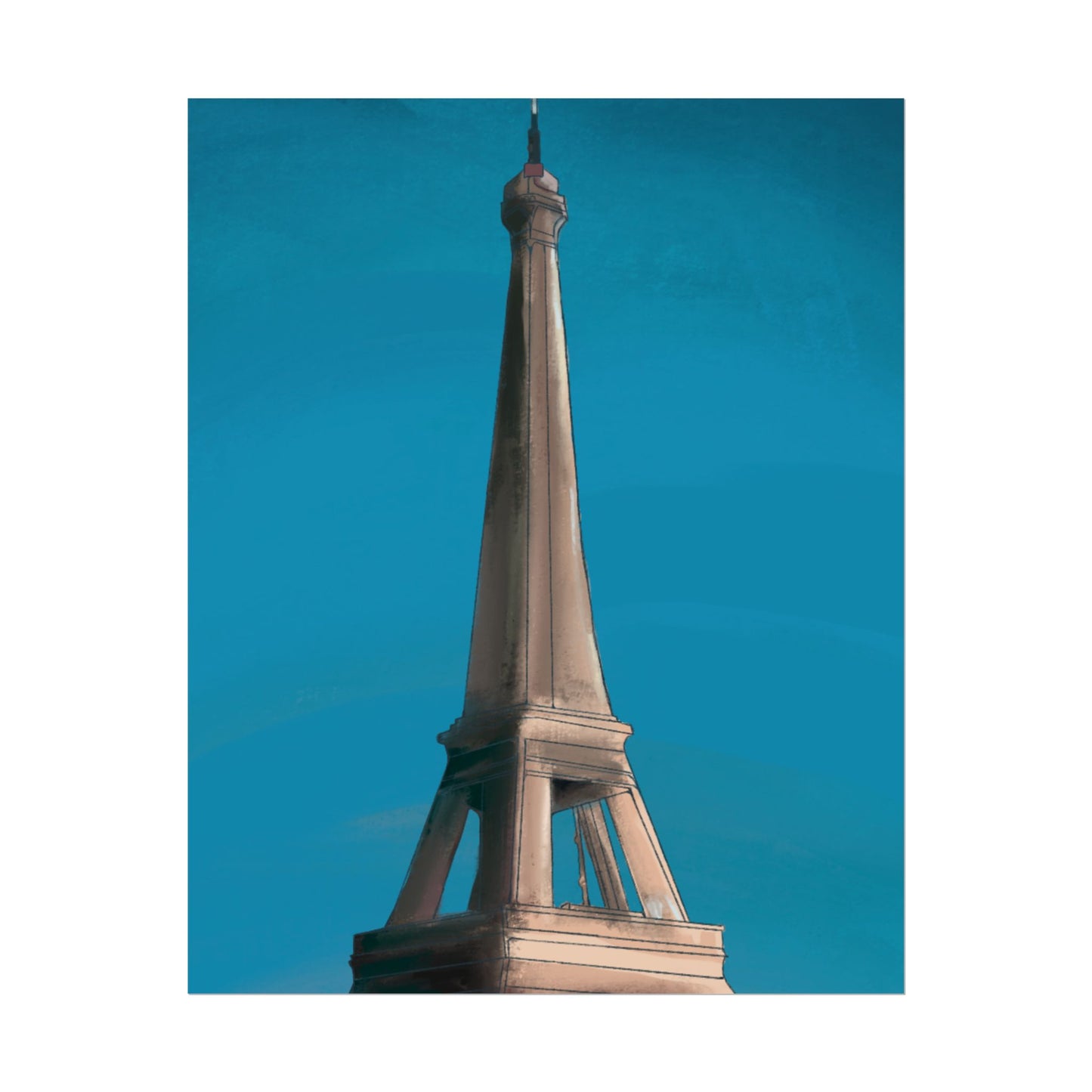 France Rolled Poster
