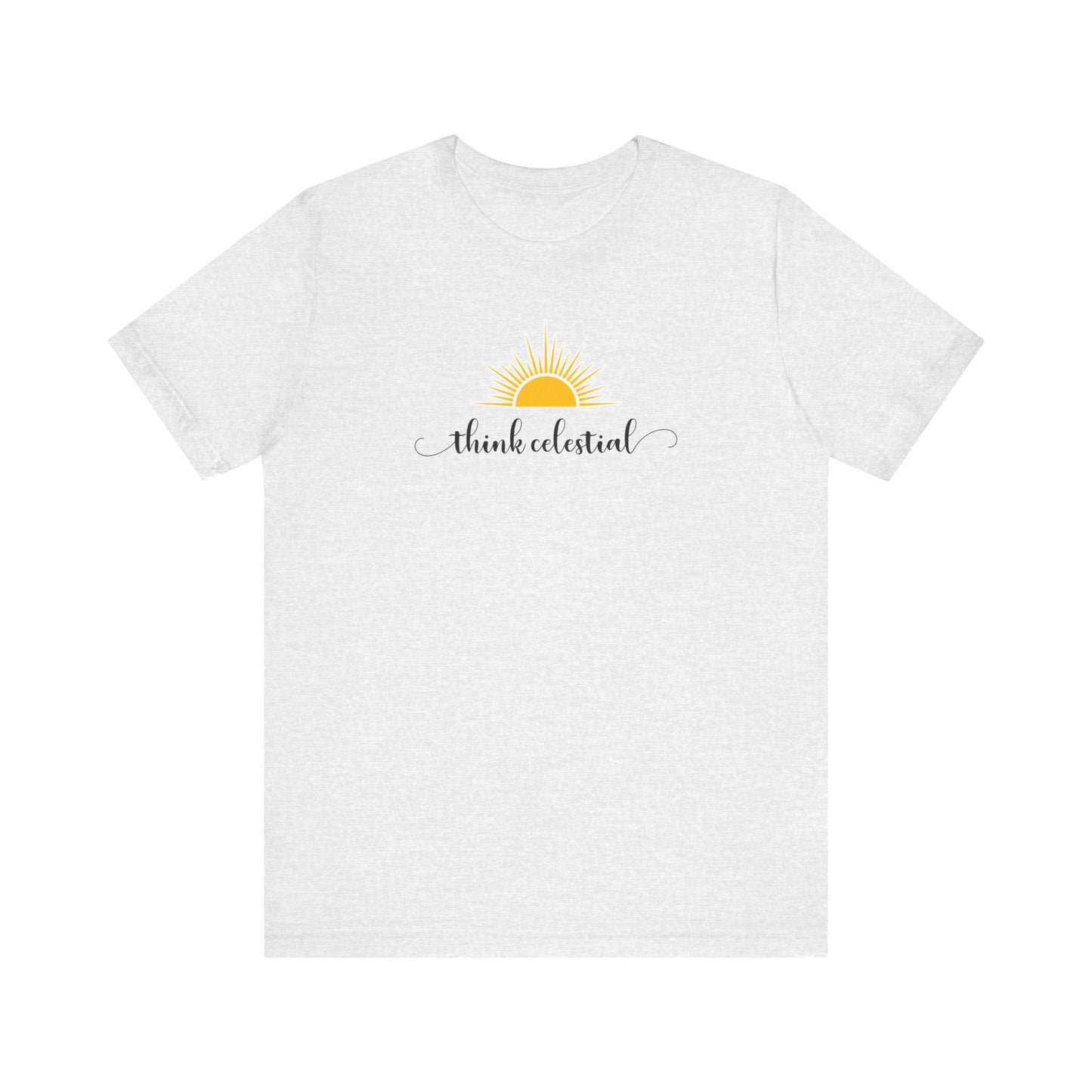 THINK CELESTIAL Unisex Jersey Short Sleeve Tee