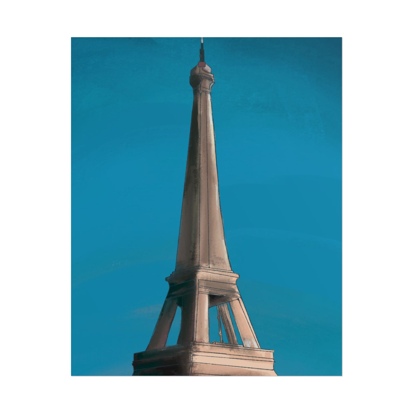 France Rolled Poster