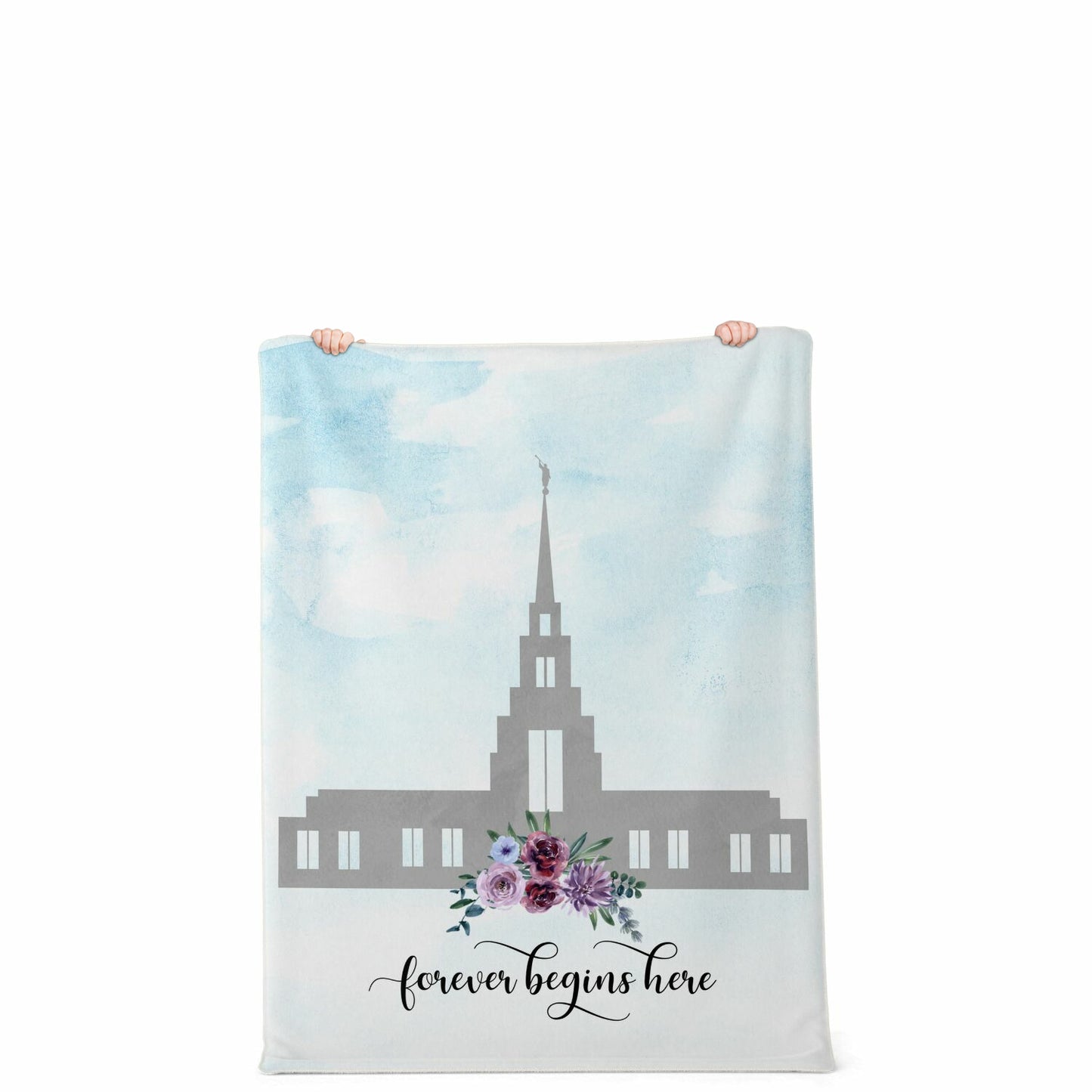 GILA VALLEY Forever Begins Here Blanket
