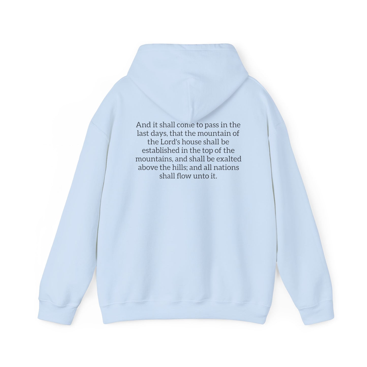 Mountain of the Lord's House Hoodie