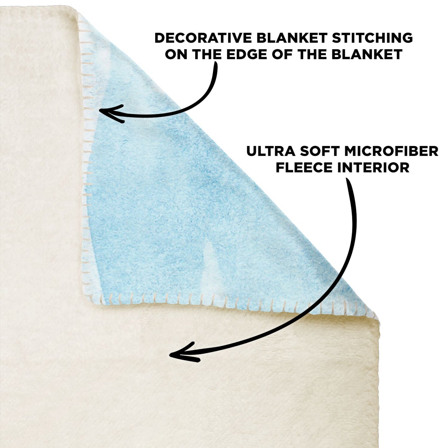 LOGAN Temple Premium Microfleece Blanket