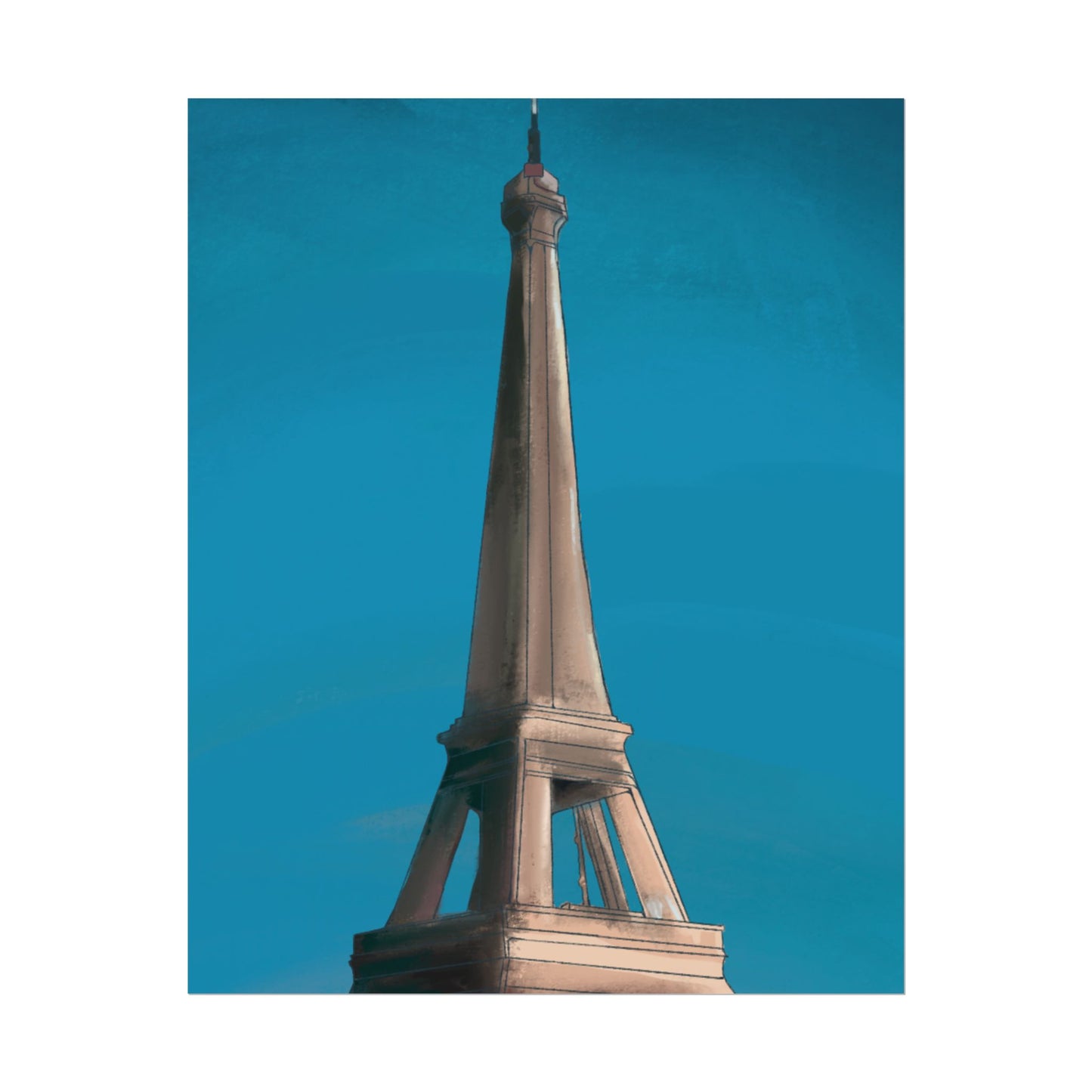 France Rolled Poster