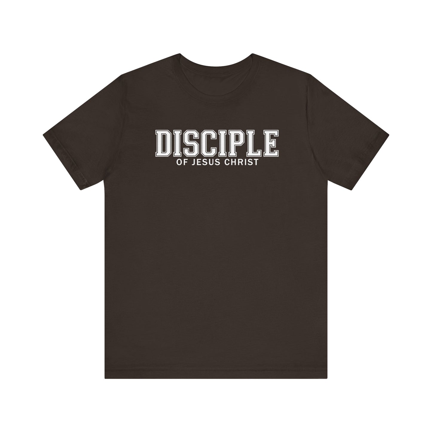 DISCIPLE OF JESUS CHRIST Tee Navy or Brown