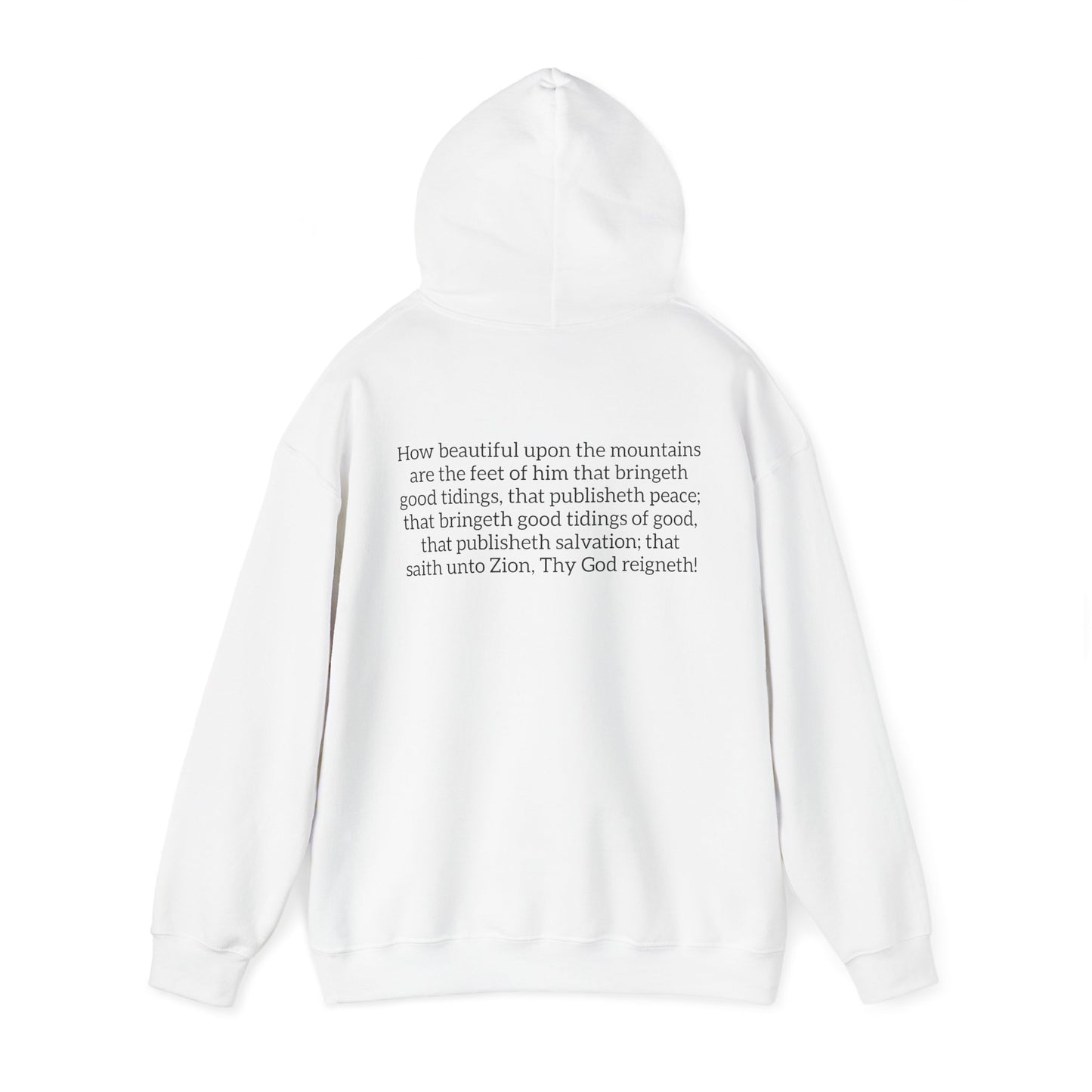 How Beautiful Upon the Mountains Hoodie