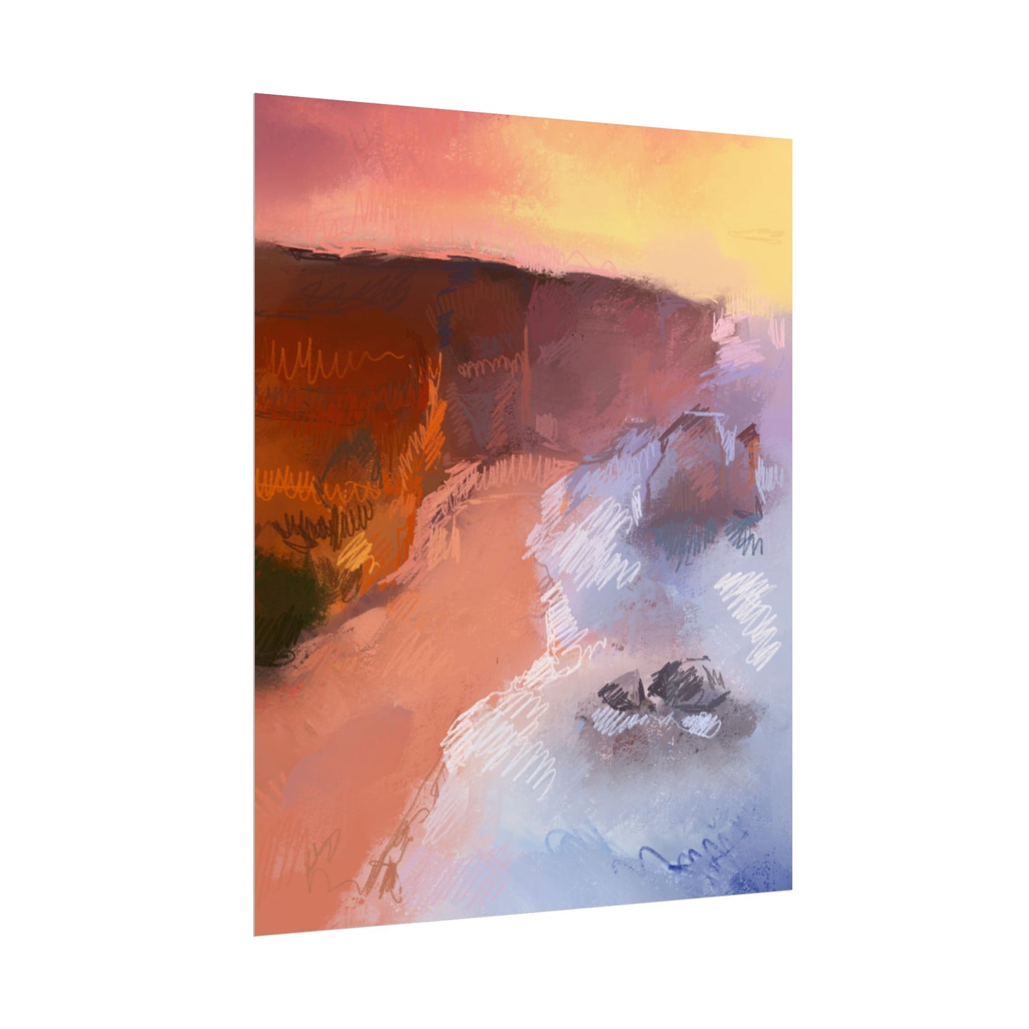Australia Rolled Poster