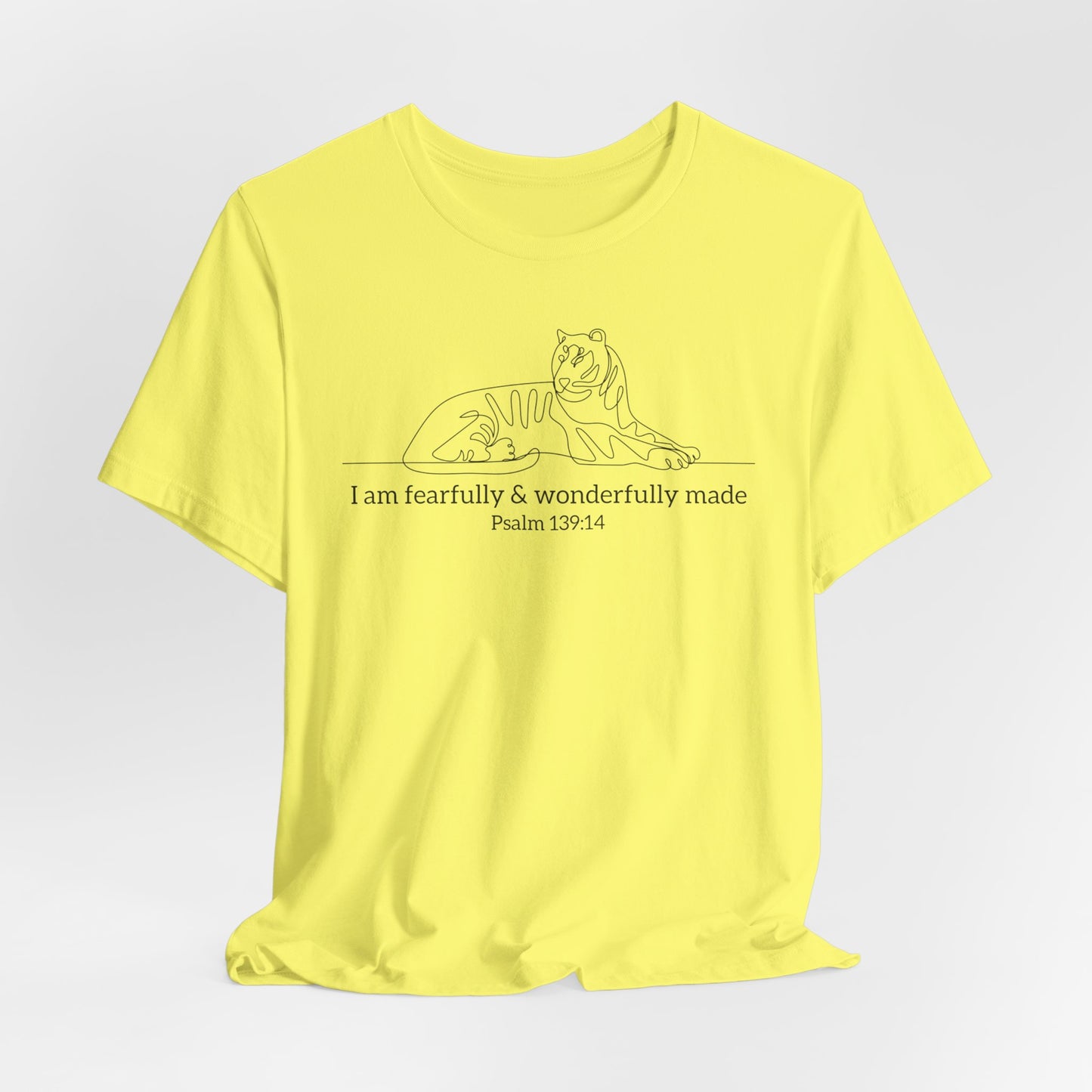 FEARFULLY & WONDERFULLY MADE Unisex Jersey Short Sleeve Tee