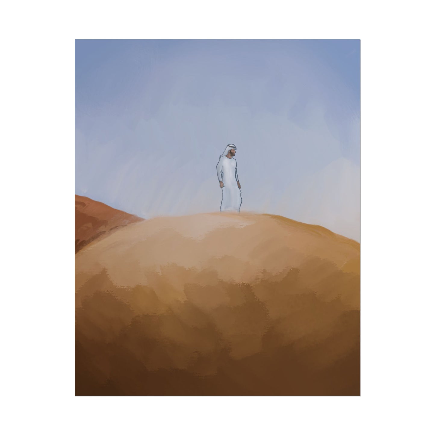Qatar Rolled Poster