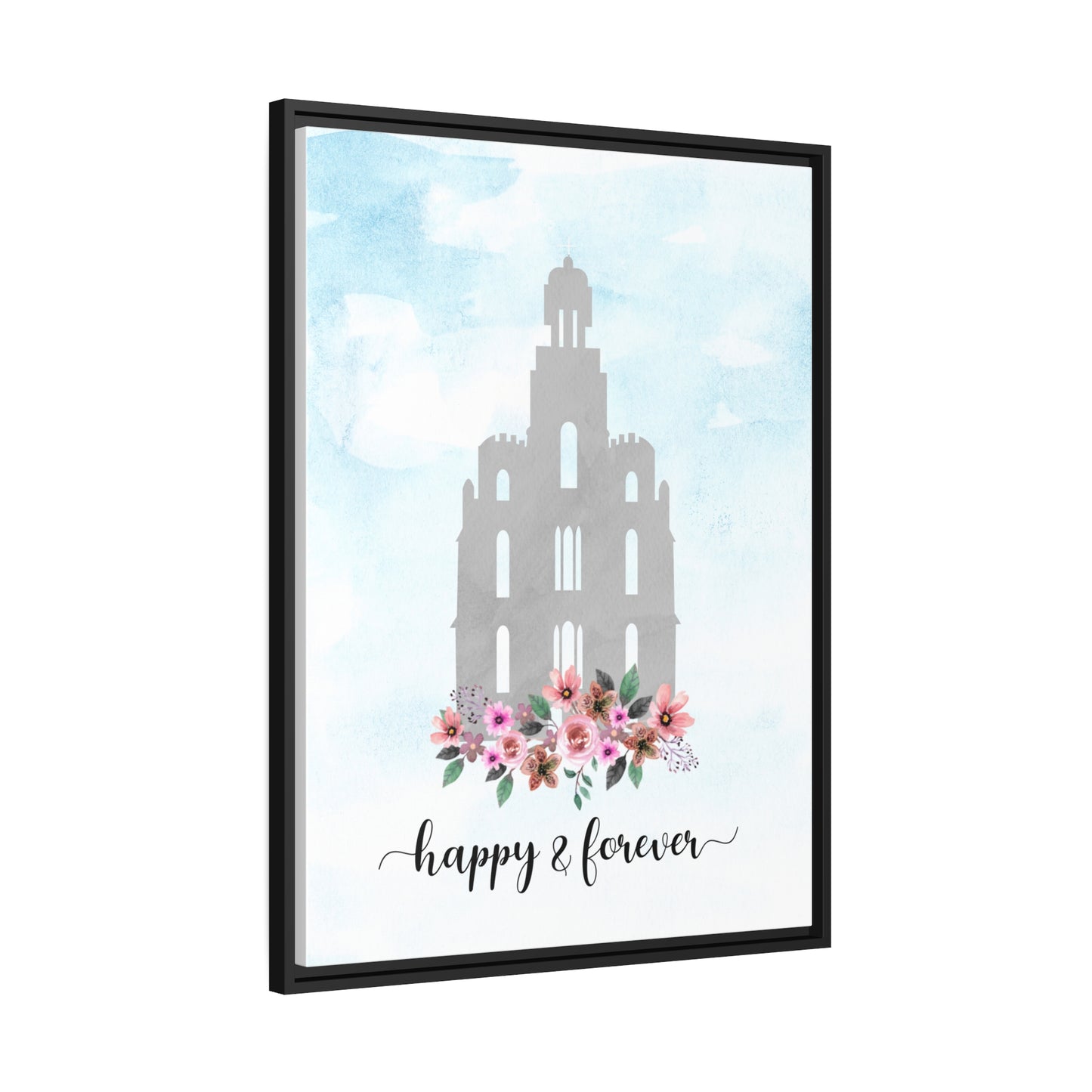 LOGAN Temple Happy & Forever Wall Art