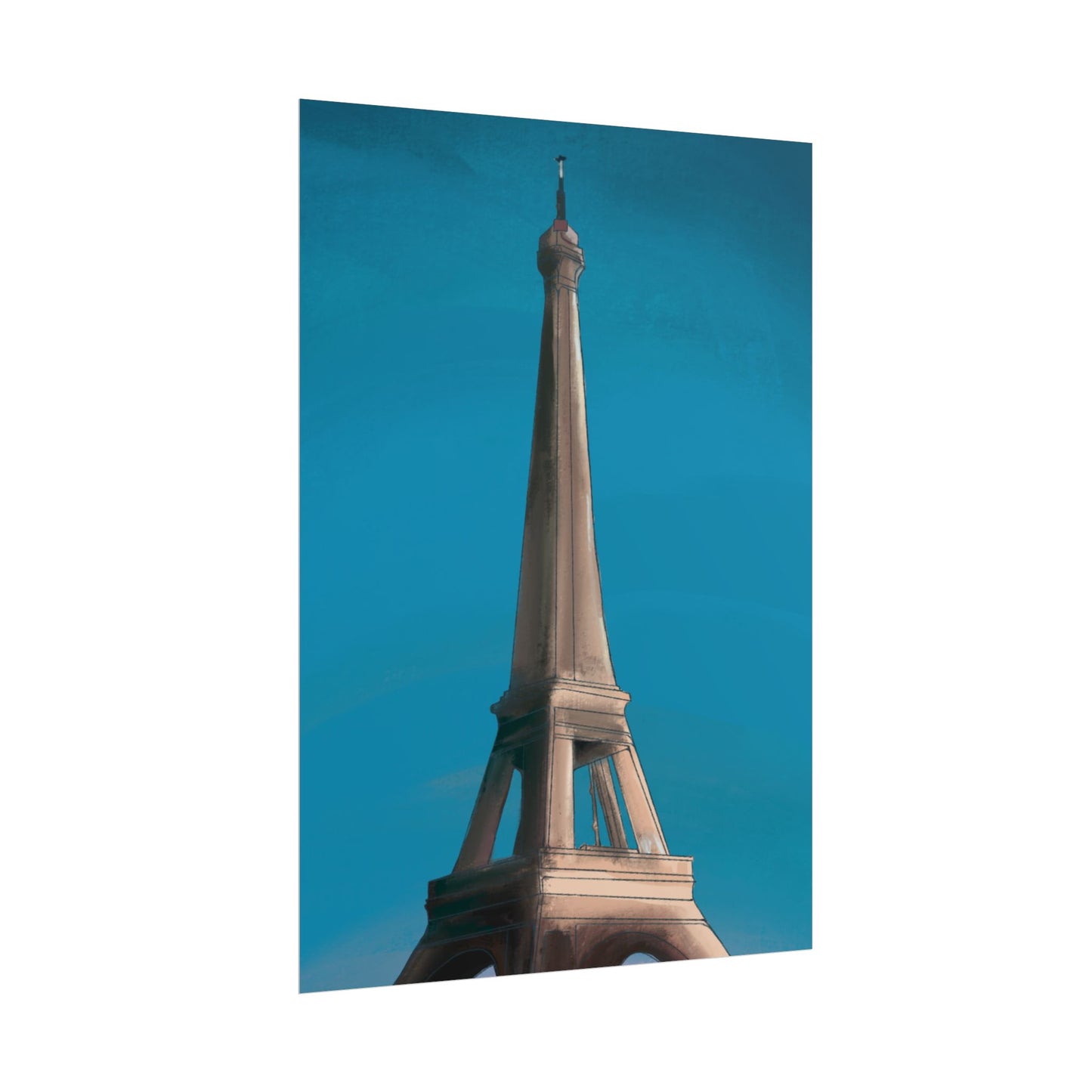 France Rolled Poster