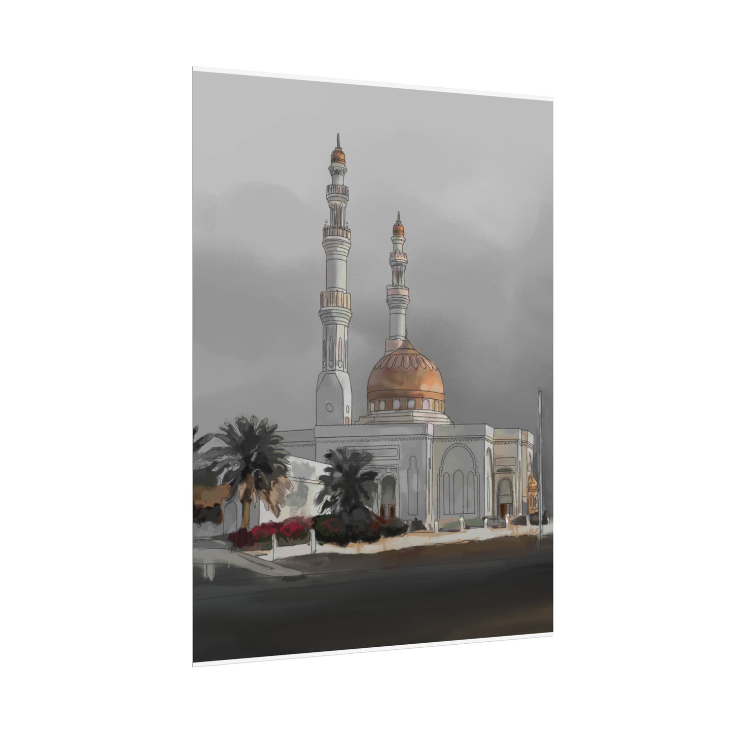 Oman Rolled Poster