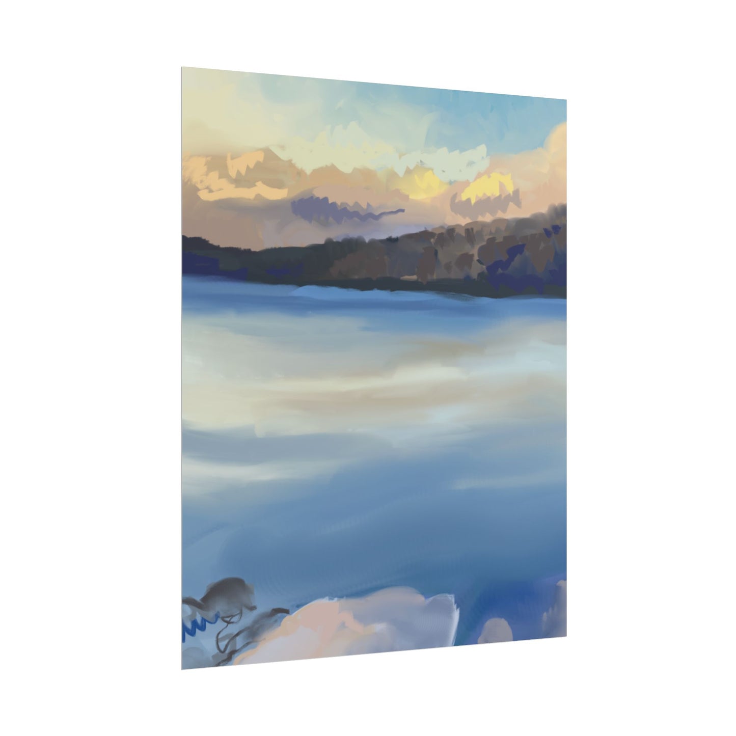 Sweden Rolled Poster