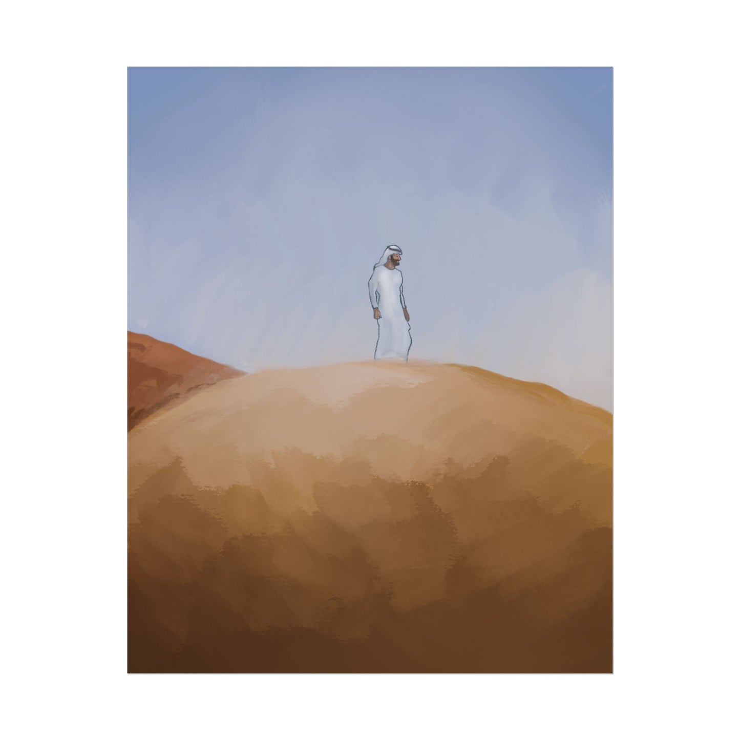 Qatar Rolled Poster