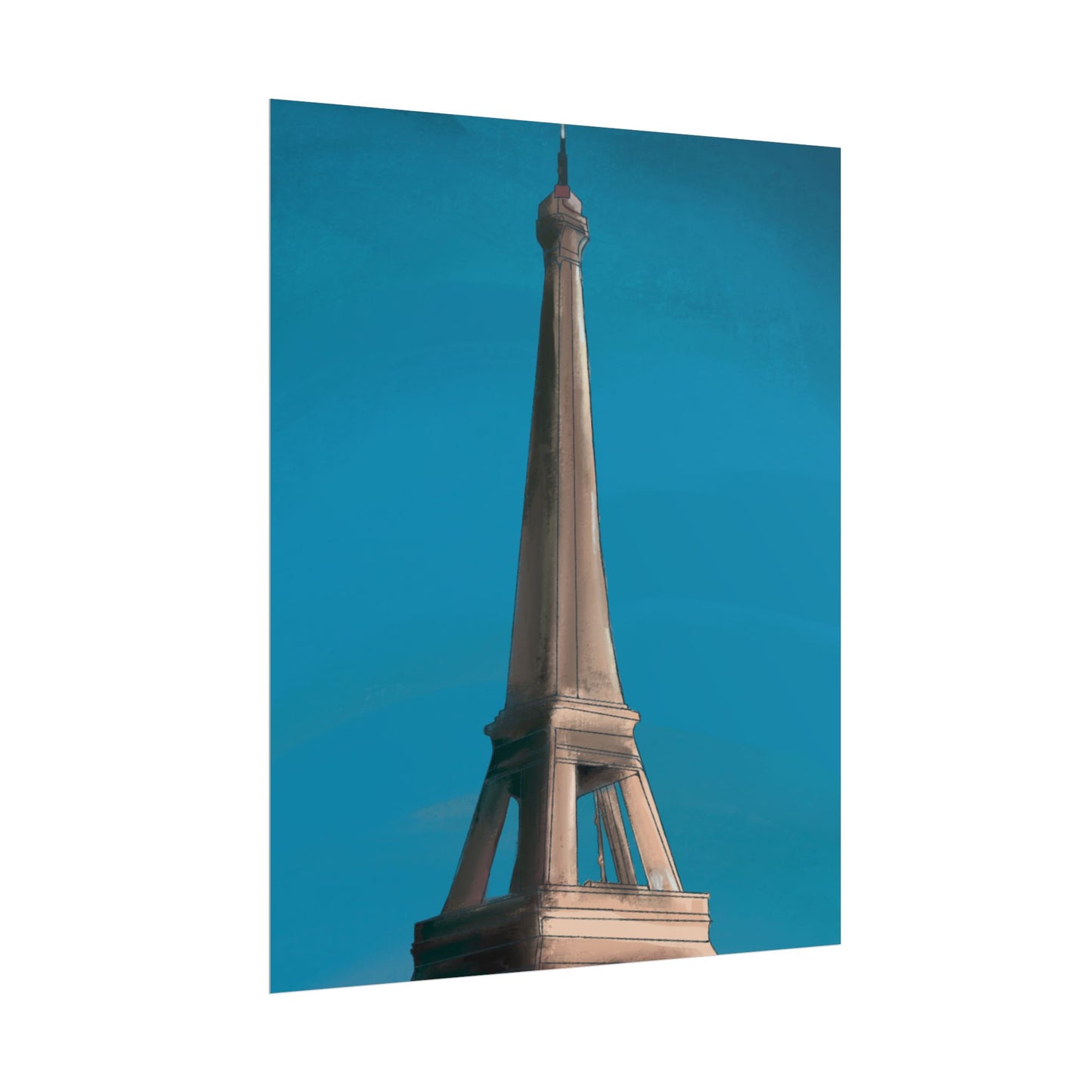 France Rolled Poster