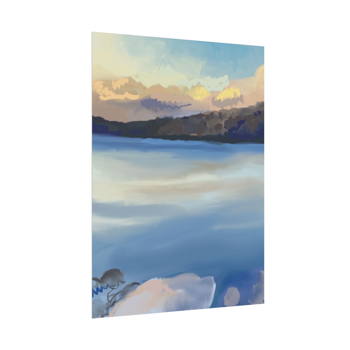 Sweden Rolled Poster