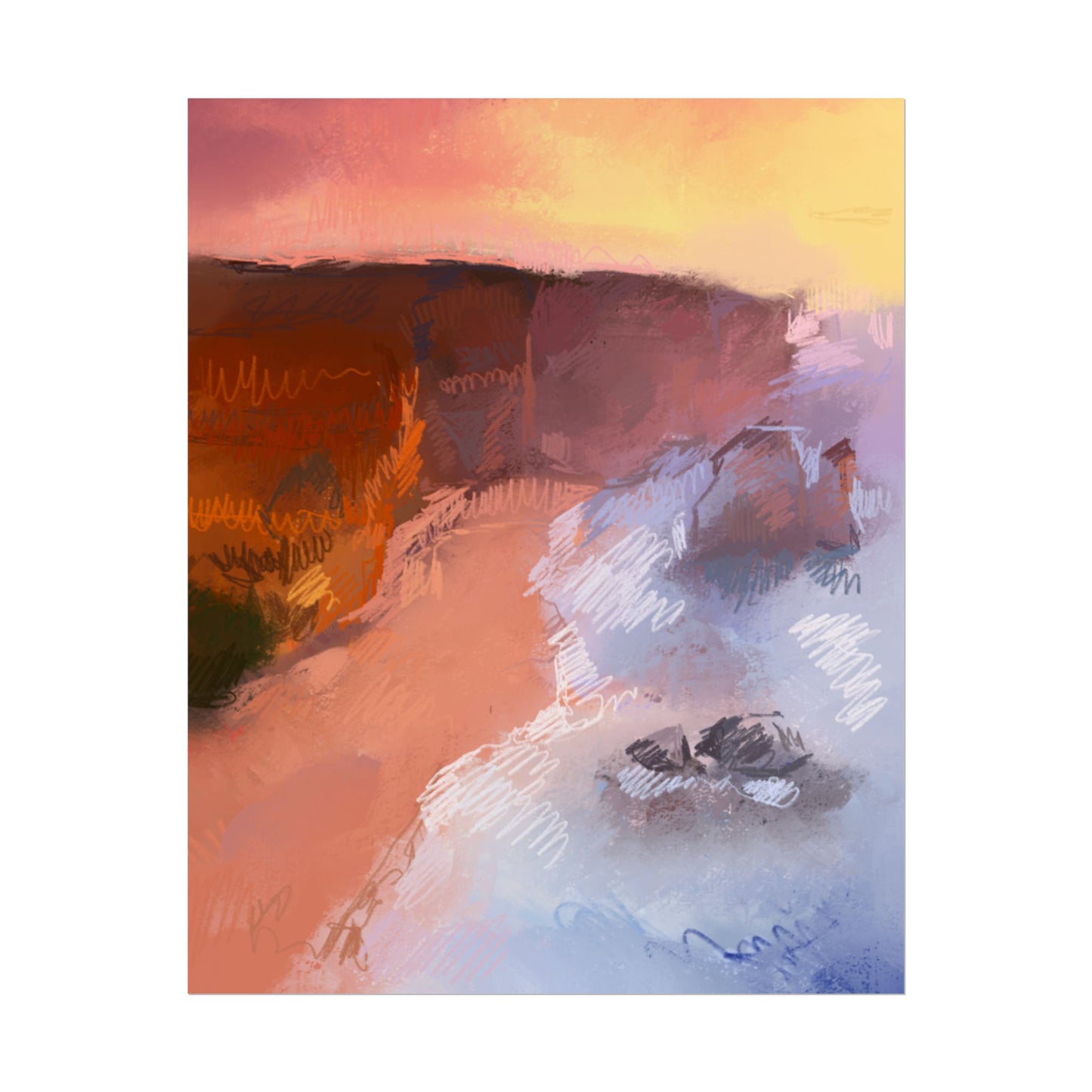 Australia Rolled Poster