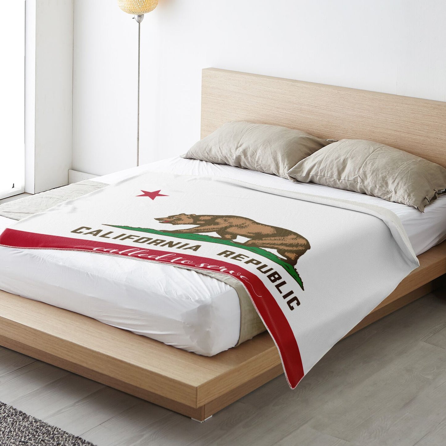 CALIFORNIA Premium Microfleece Blanket