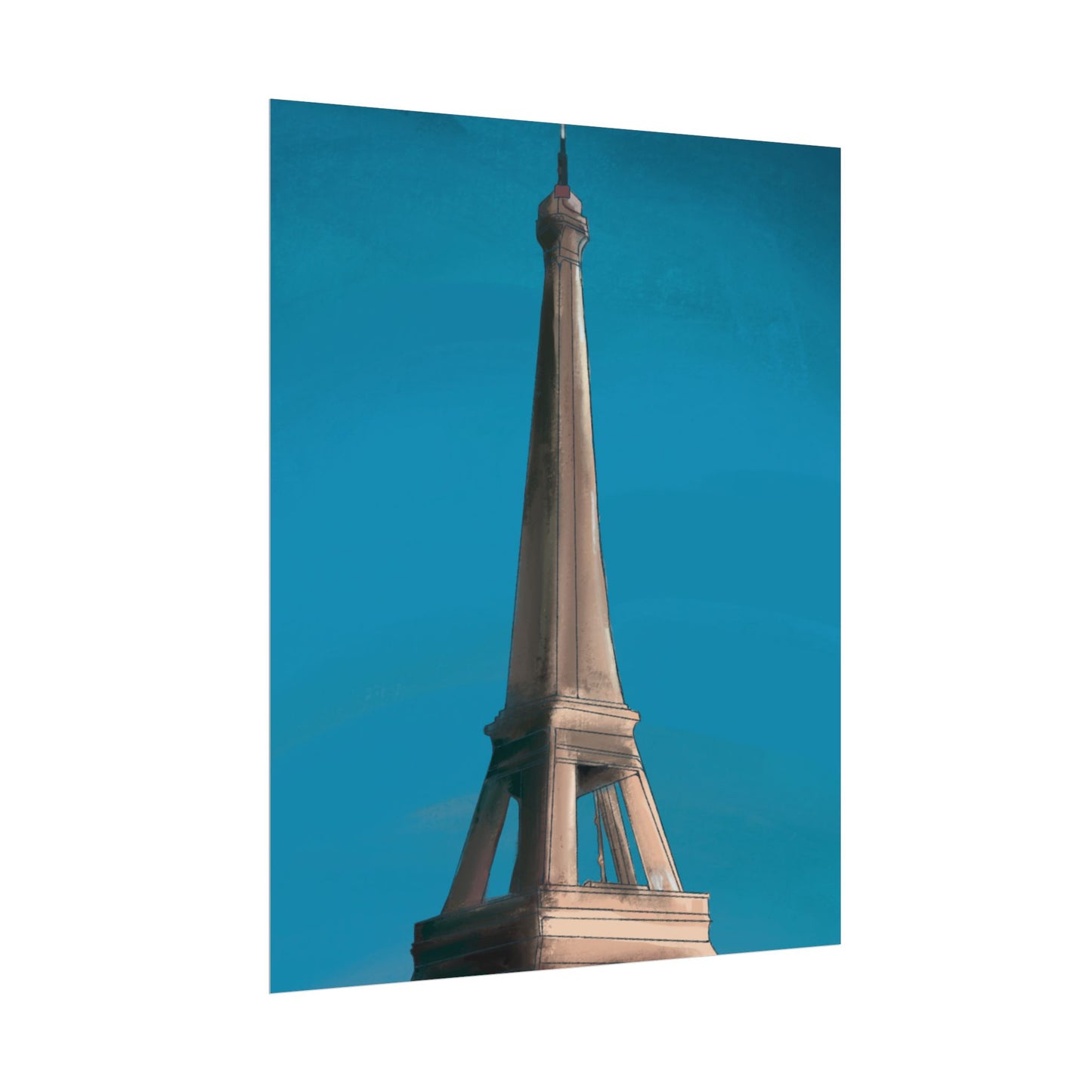 France Rolled Poster