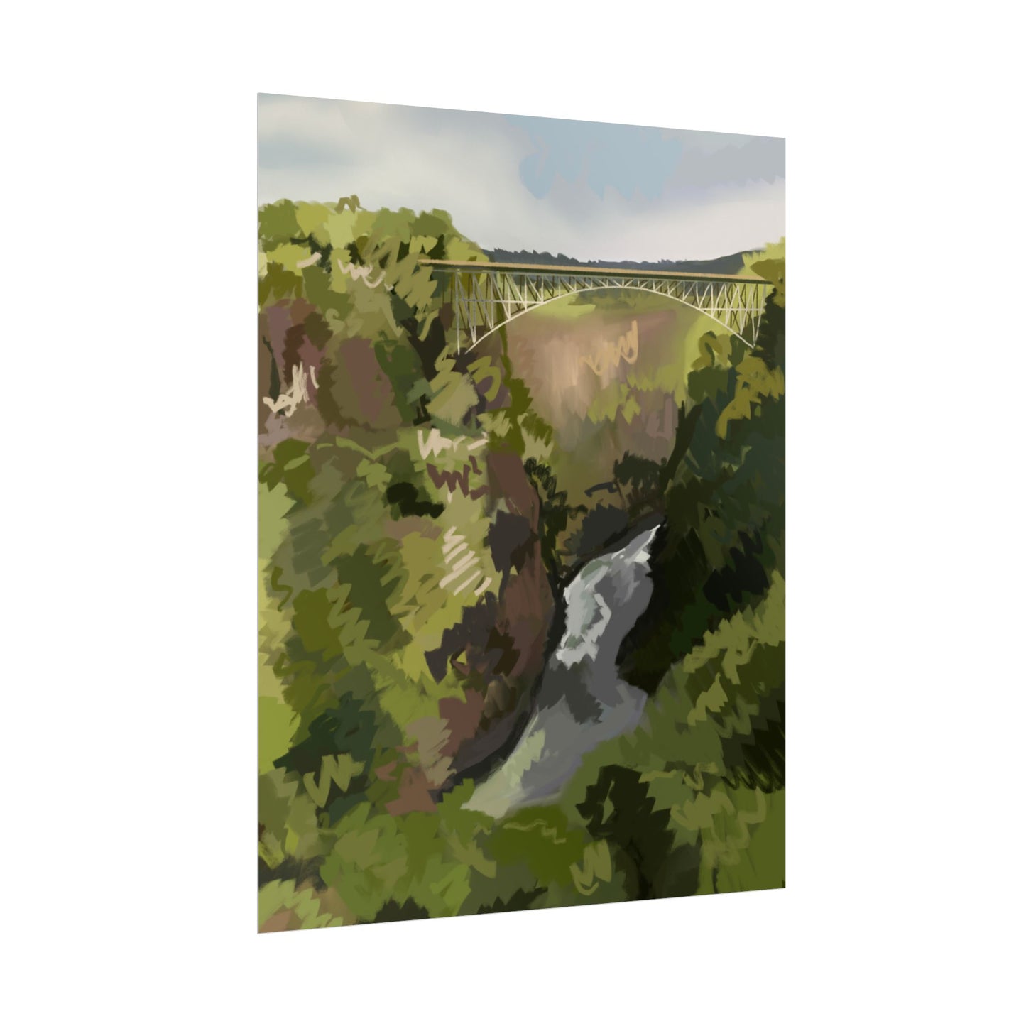 Zimbabwe Rolled Poster