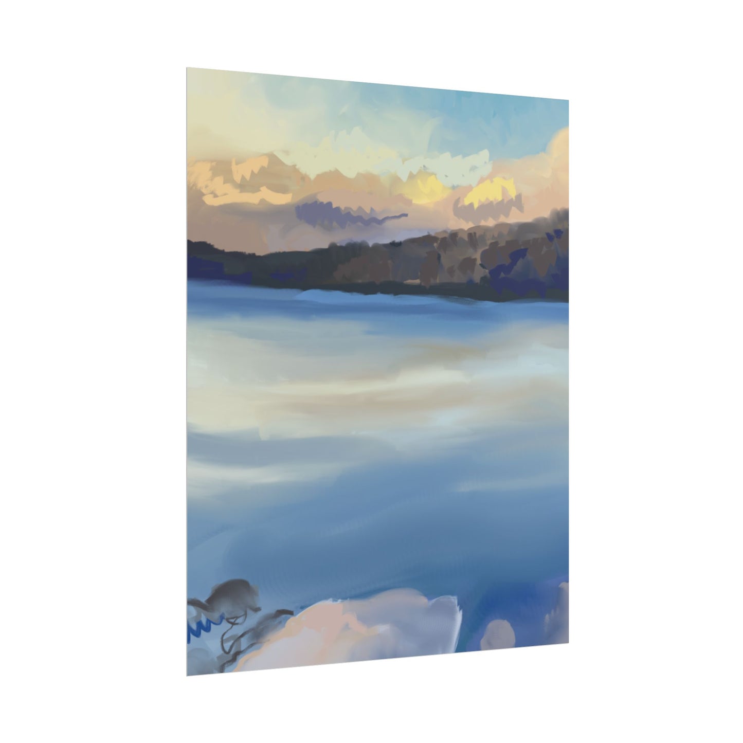 Sweden Rolled Poster