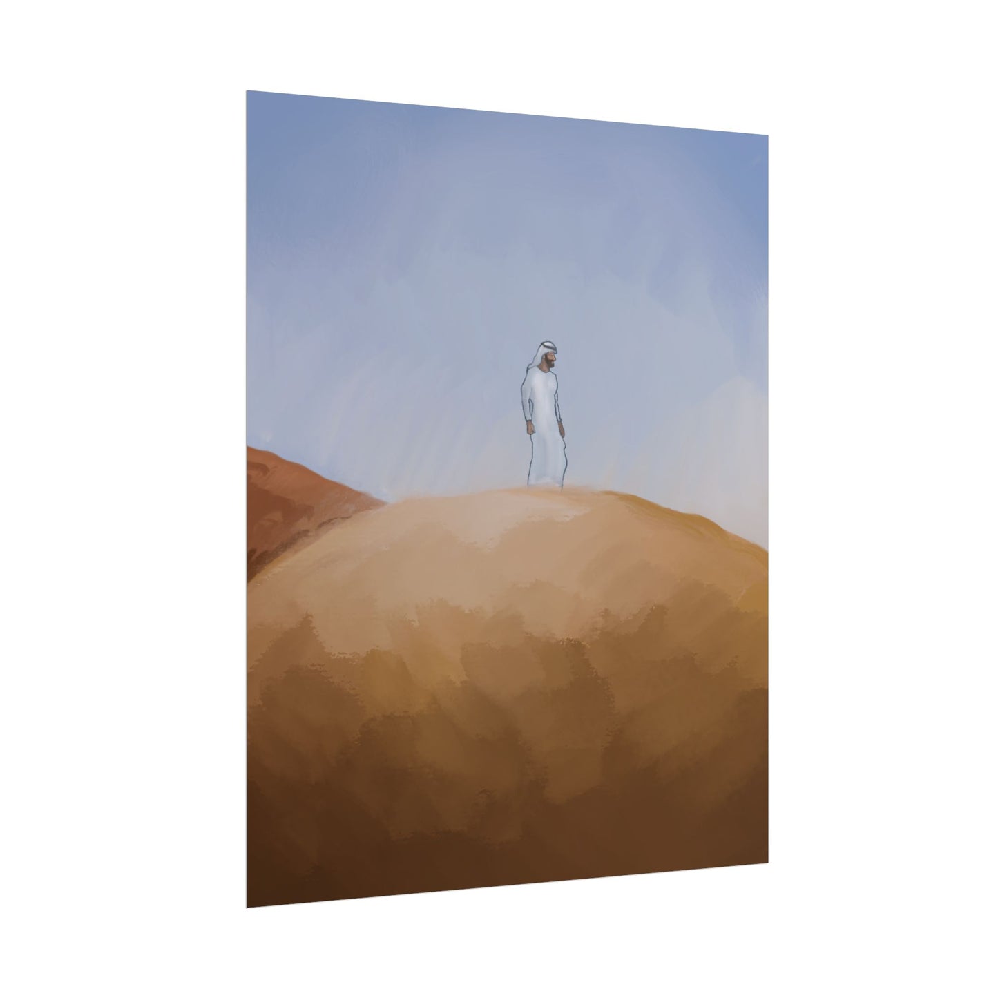 Qatar Rolled Poster