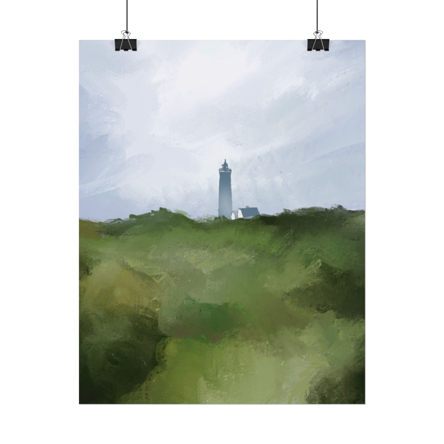 Denmark Rolled Poster