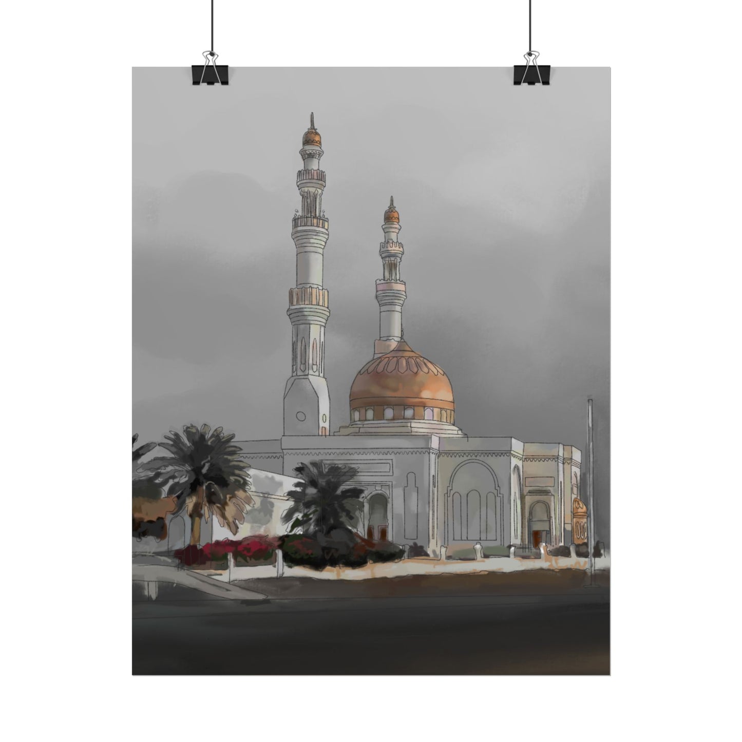 Oman Rolled Poster